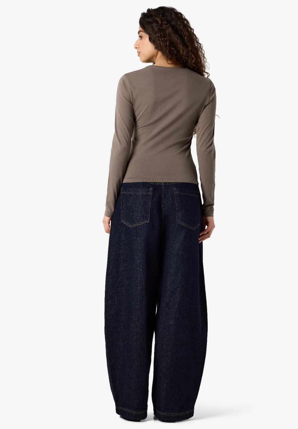 NOISY MAY ADRIANA L/S SLIM TOP JRS NOOS