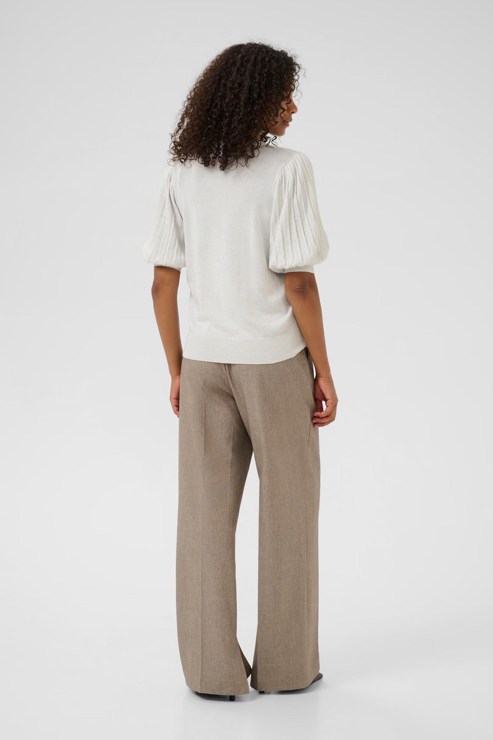 KAFFE REGINA PLEAT PULLOVER