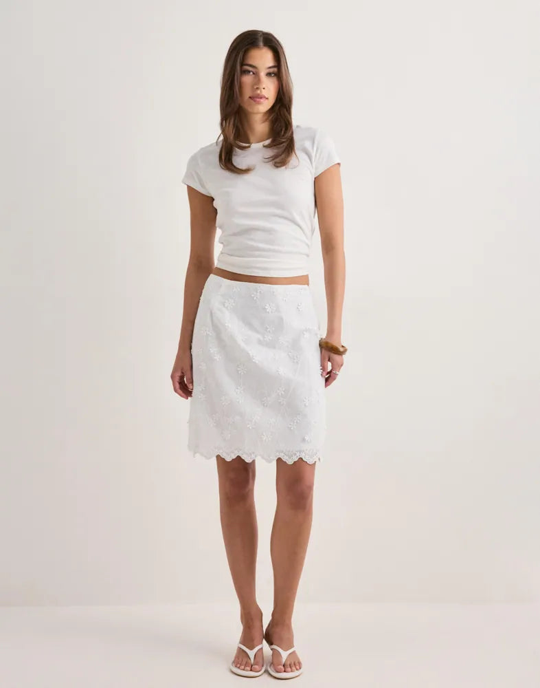 PIECES NOLAX HW SHORT SKIRT