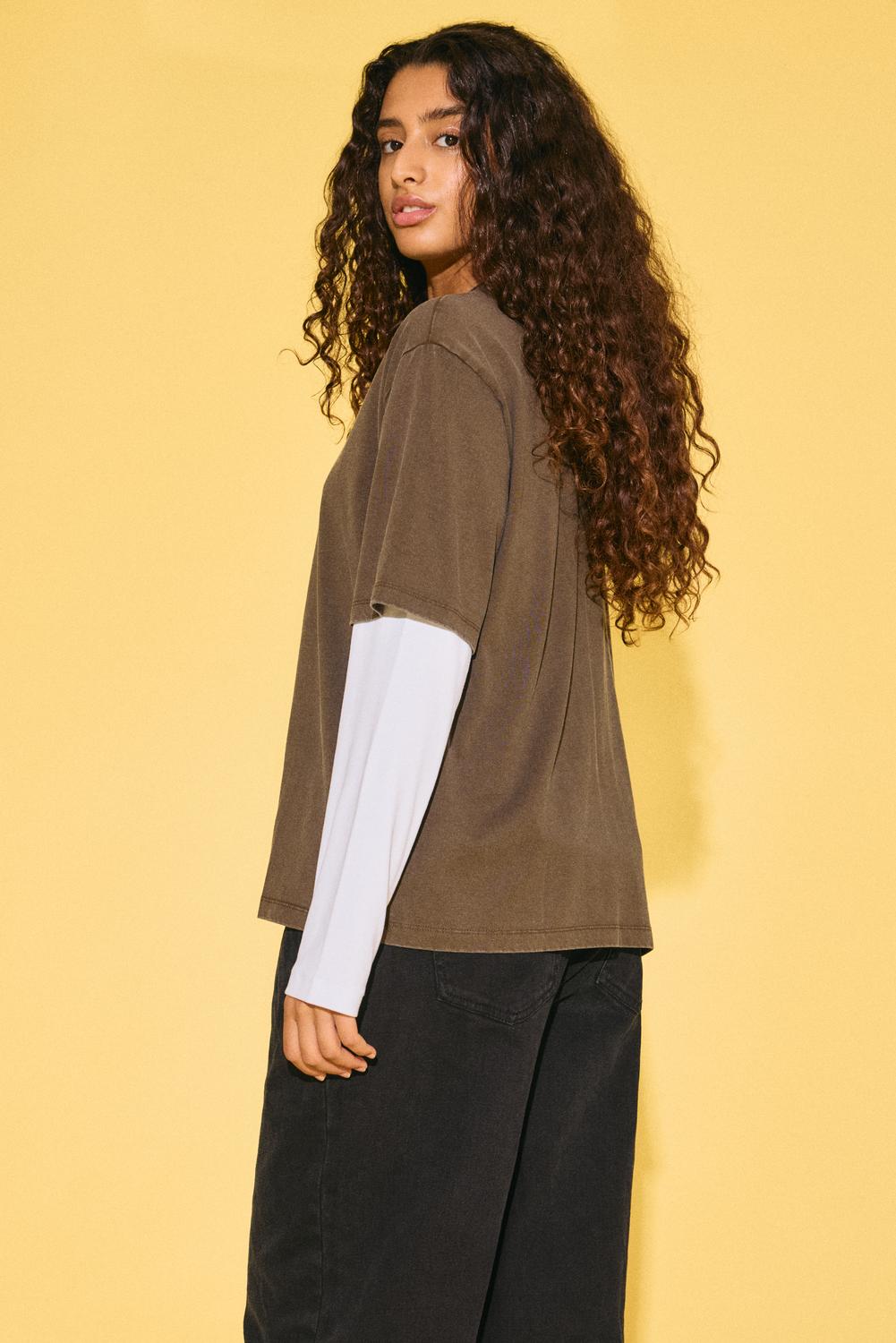 NOISY MAY KARLA S/S WASHED T-SHIRT