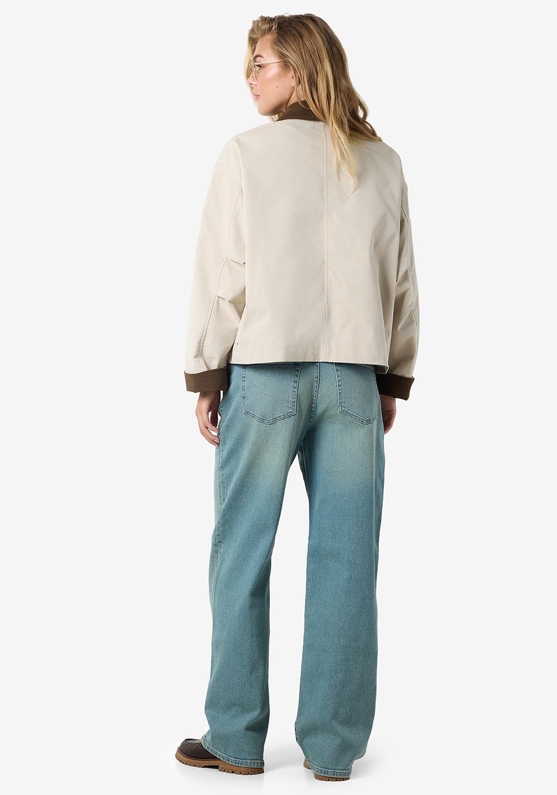 NOISY MAY NORA CORDUROY COLLAR JACKET