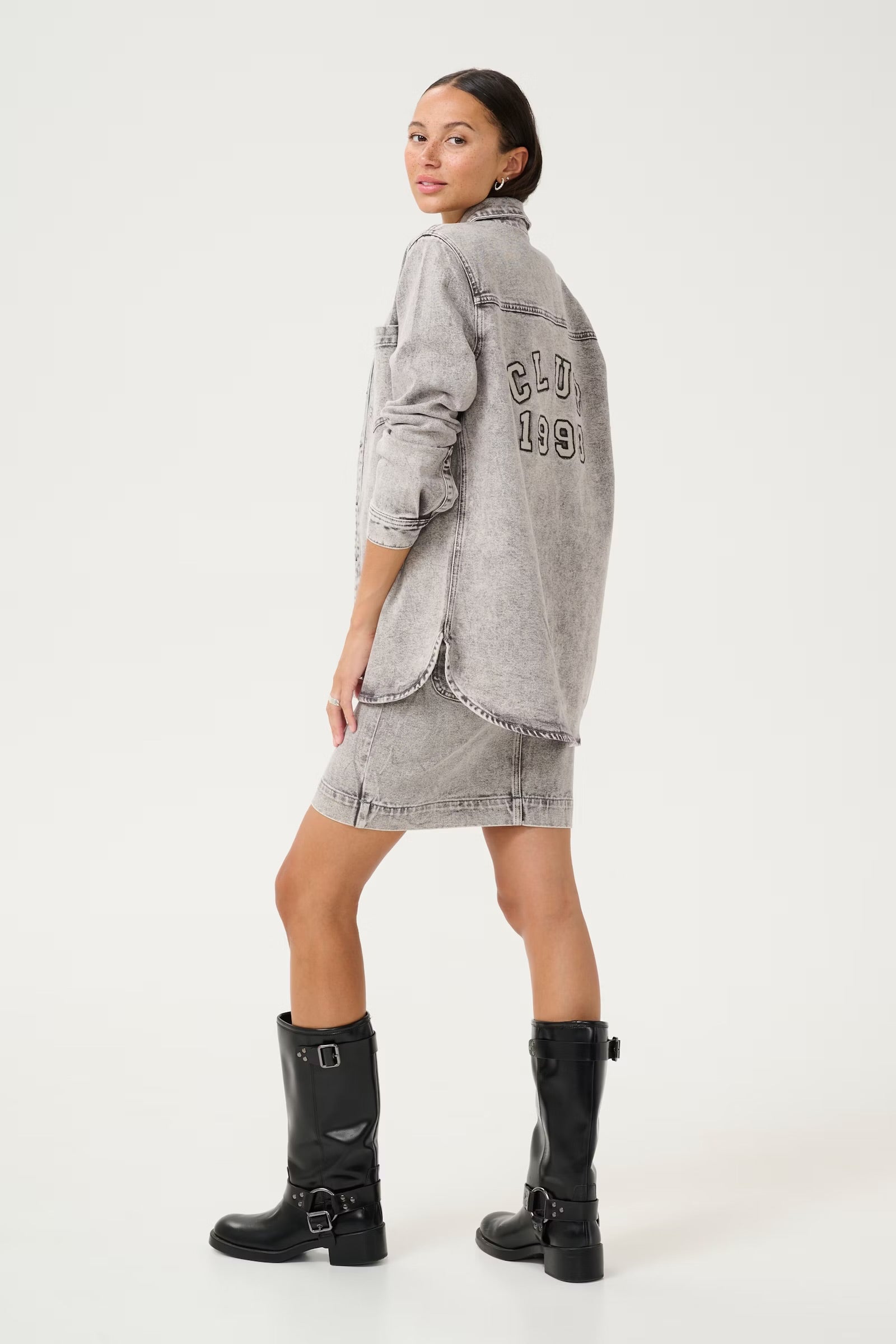 KAFFE AMELIA DENIM SHIRT
