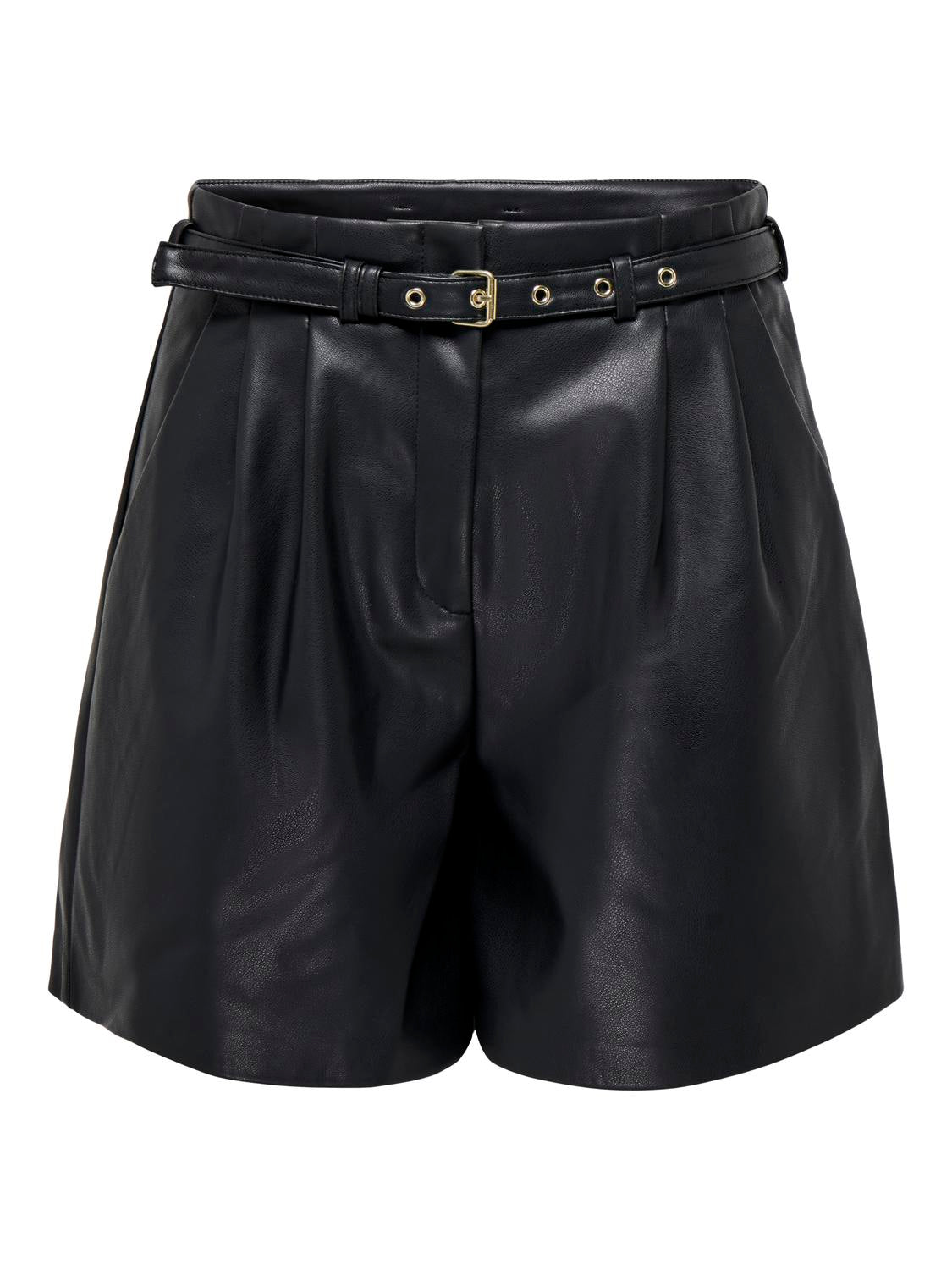 ONLY HEIDI FAUX LEATHER SHORTS