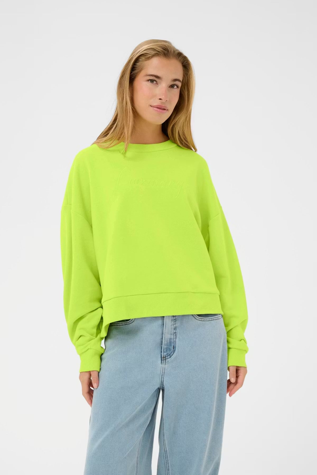 KAFFE LILA SWEATSHIRT