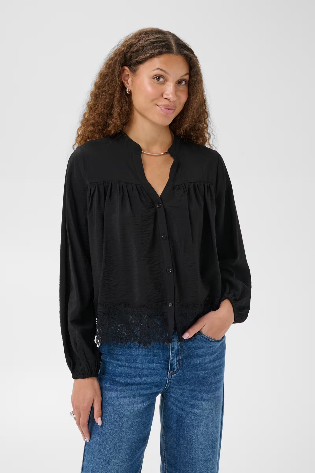 KAFFE FINE SHIRT
