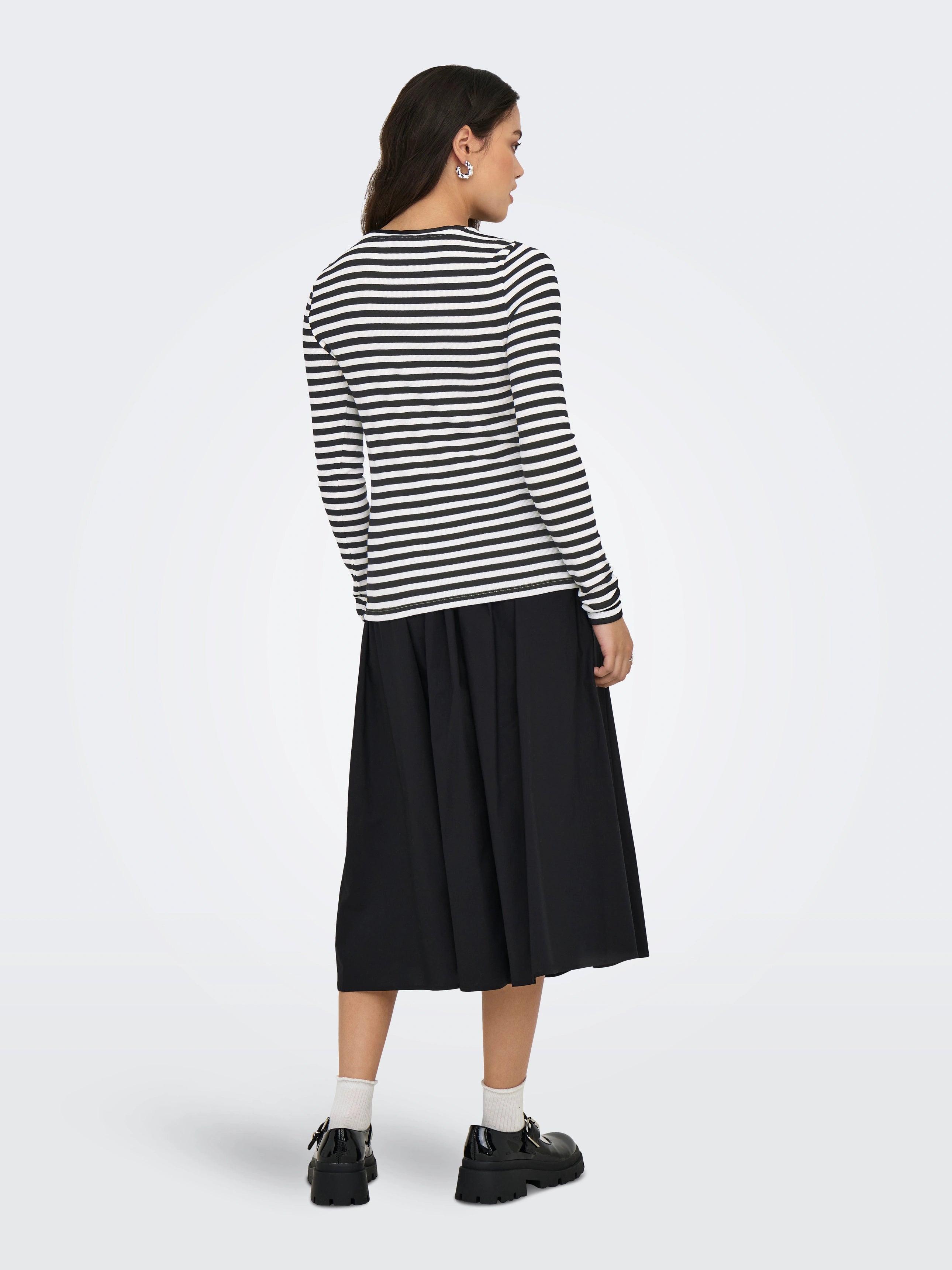 ONLY MAI STRIPE L/S TOP