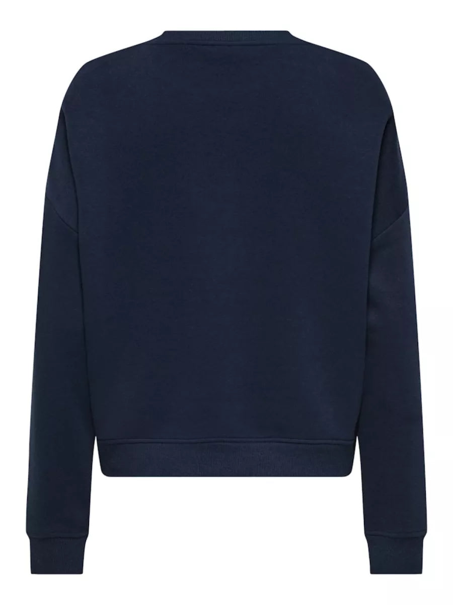 ONLY SWEAT LIFE L/S CREW O.SIZE STATE