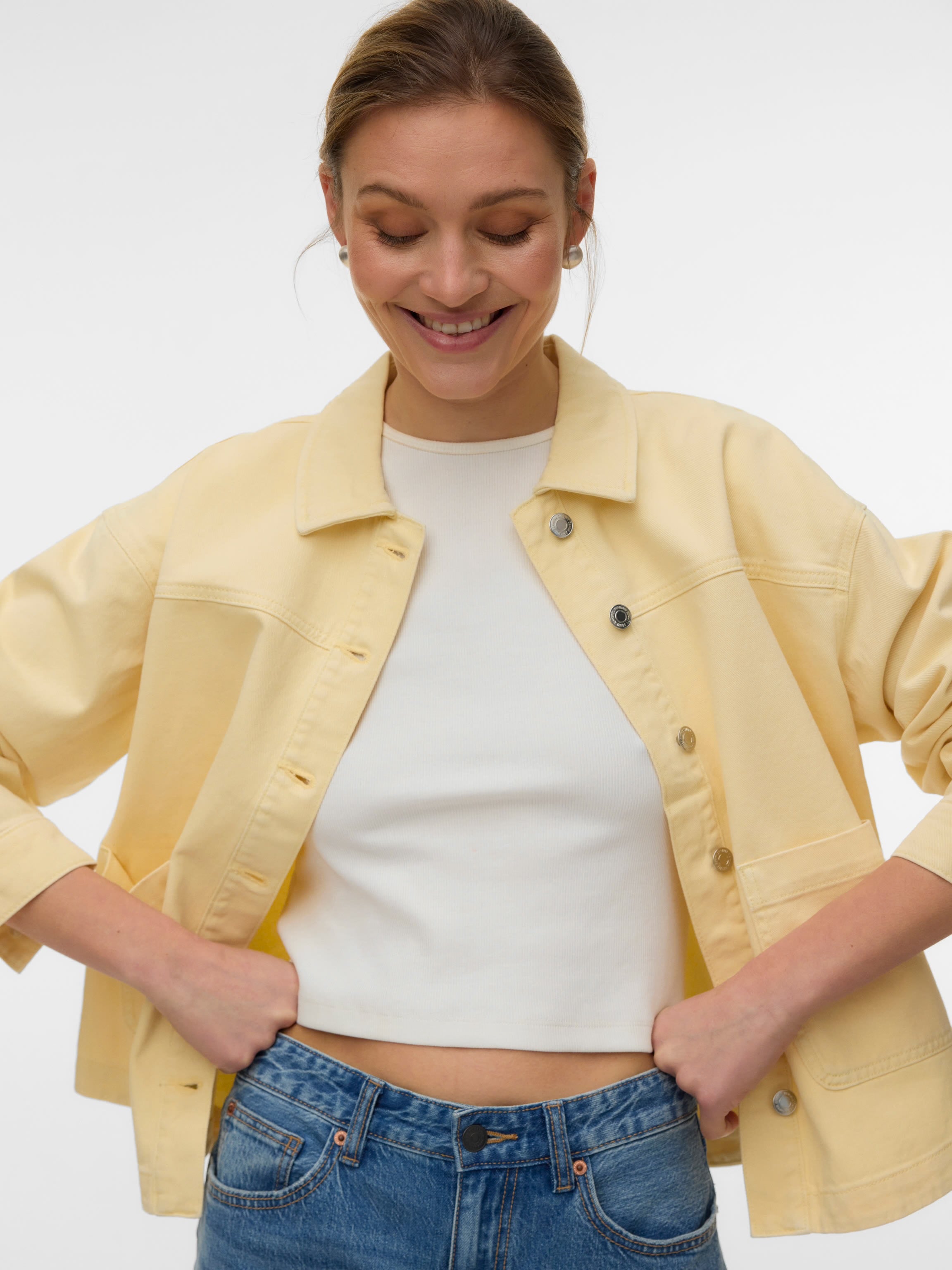VERO MODA JAMIE LS DENIM SHACKET
