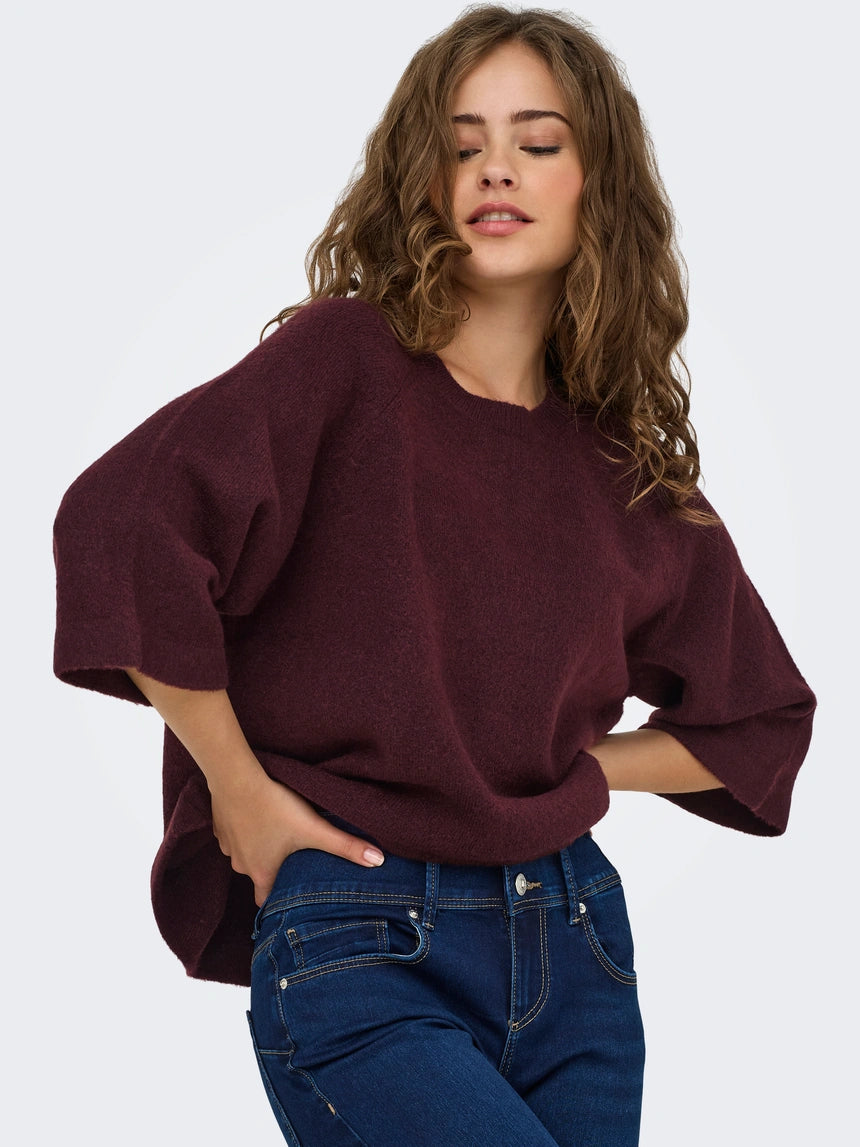 ONLY SIMONI 3/4 PULLOVER KNT