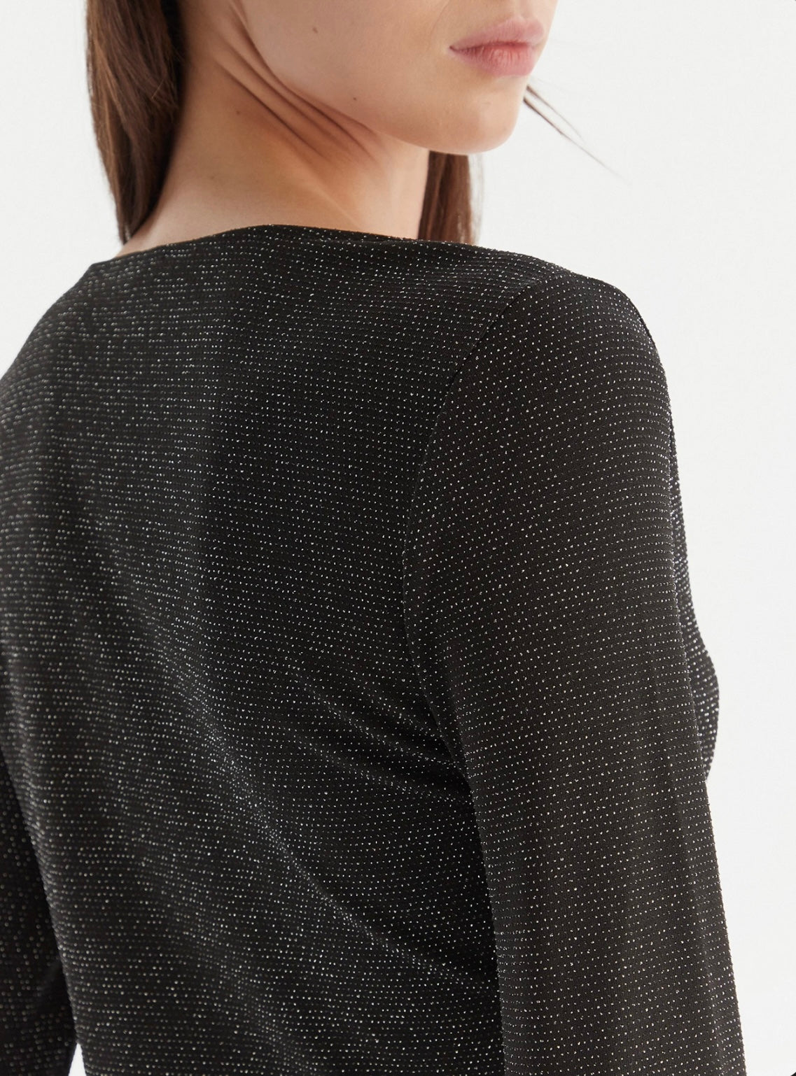 VERO MODA KANVA LS SQUARE NECK TOP