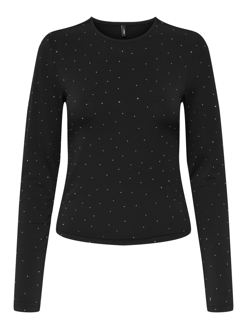 ONLY ZITA L/S O-NECK TOP