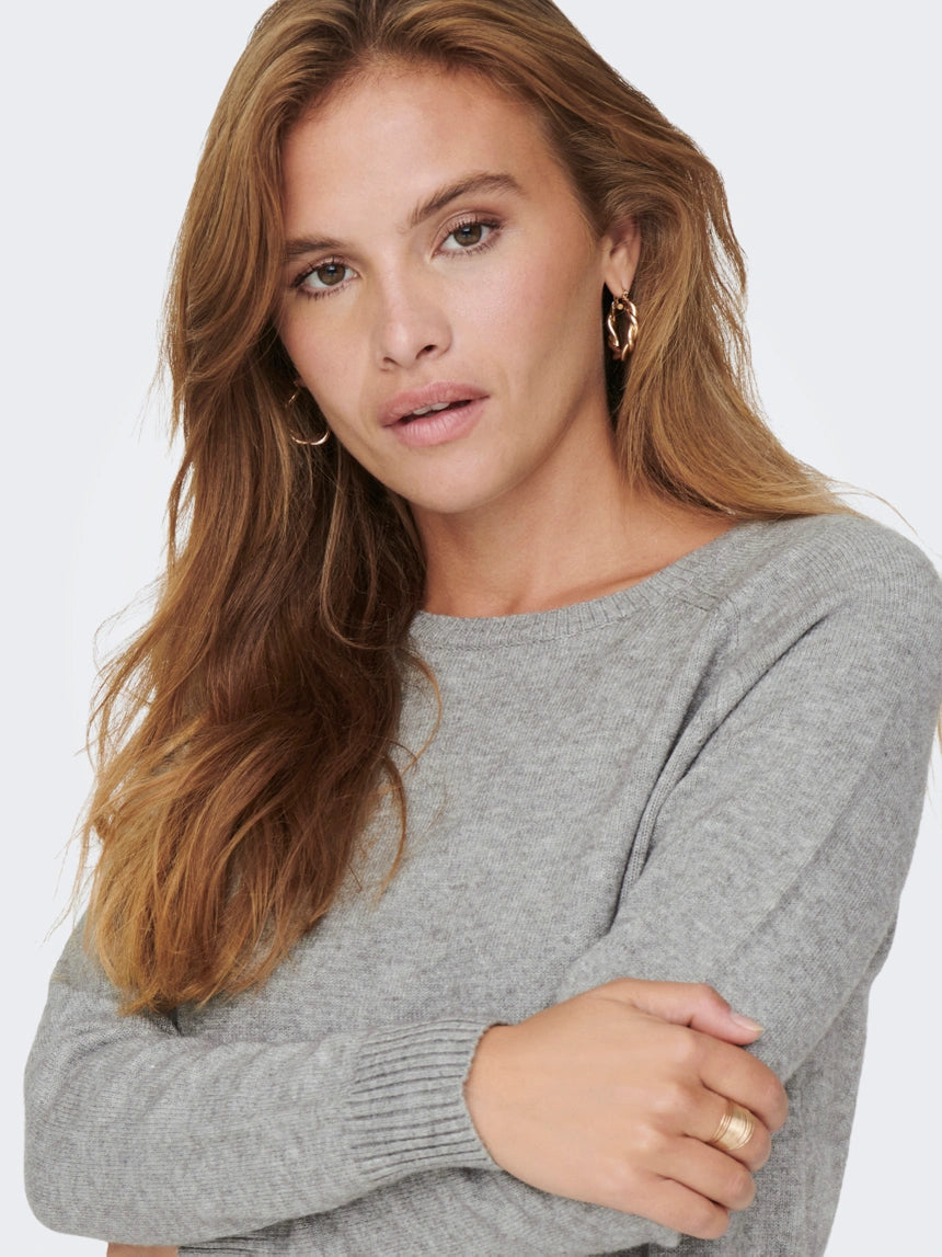 ONLY LESLEY KINGS L/S PULLOVER KNIT