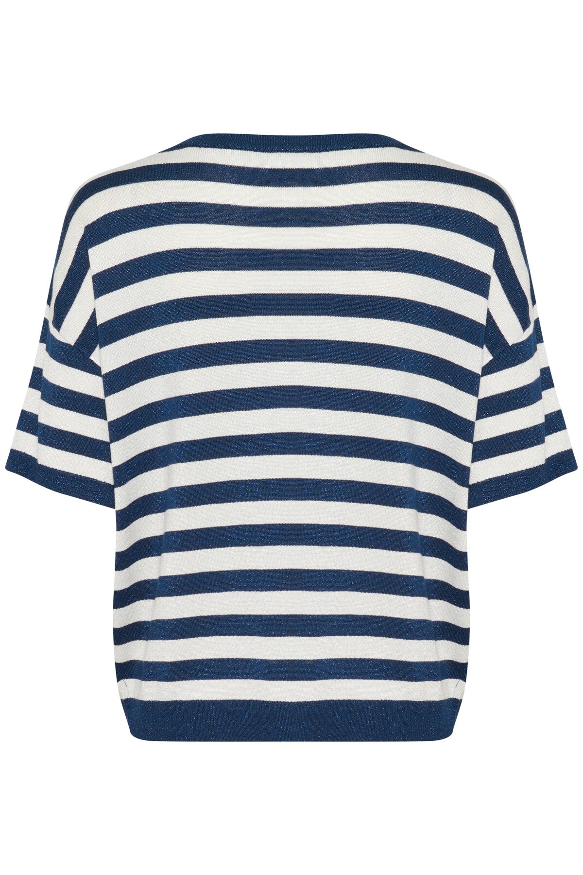 KAFFE REGINA STRIPED PULLOVER