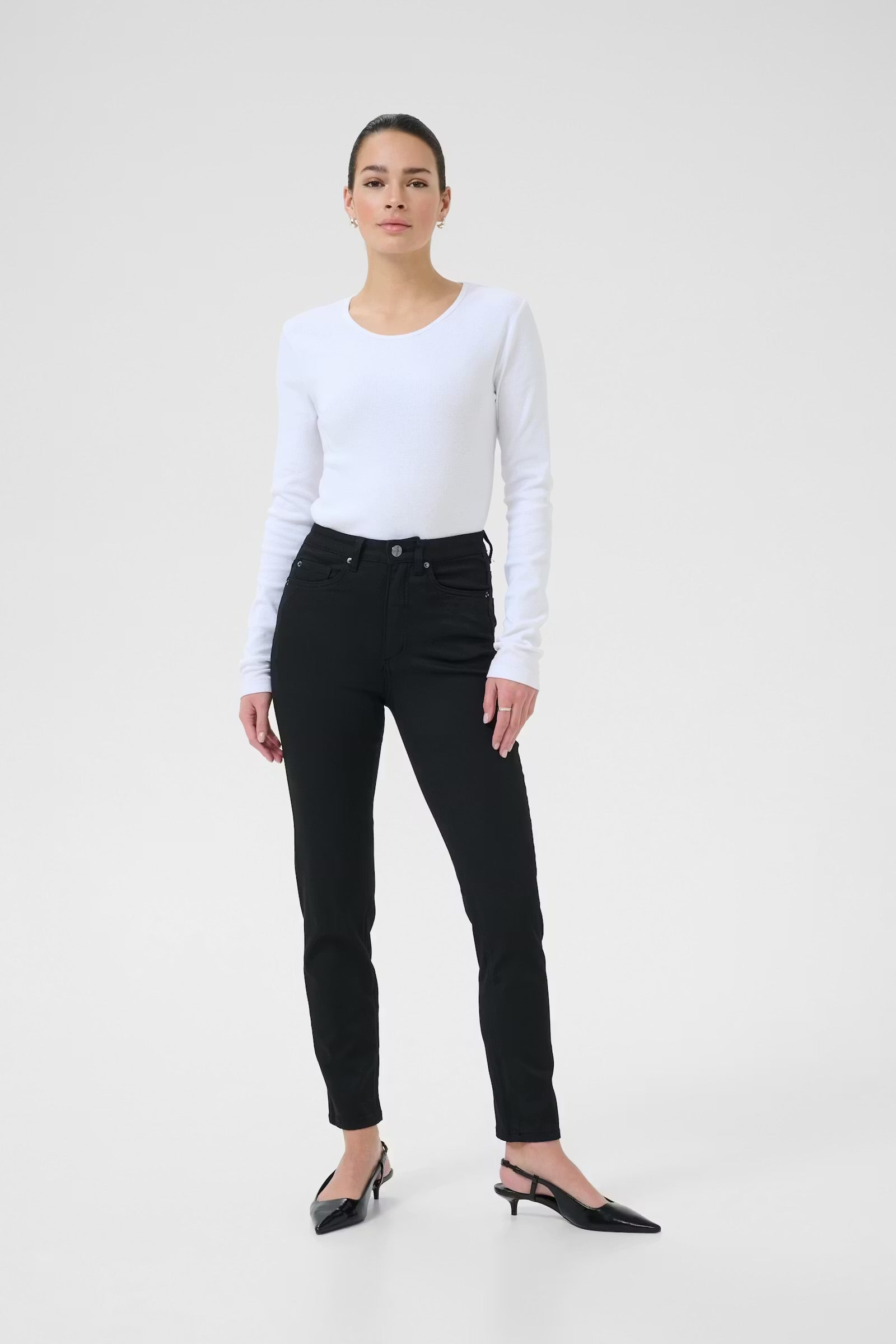 KAFFE WILLOW HW SLIM FIT JEANS
