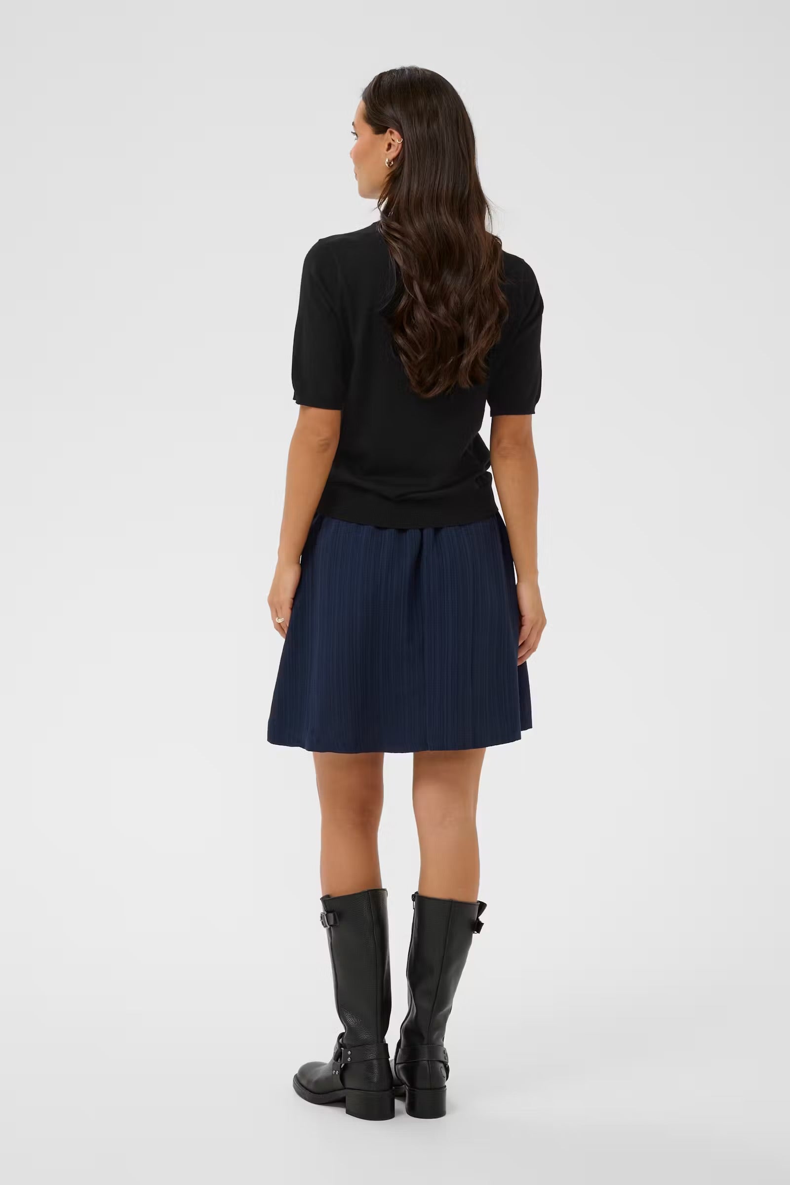 KAFFE LIZZA O-NECK PULLOVER