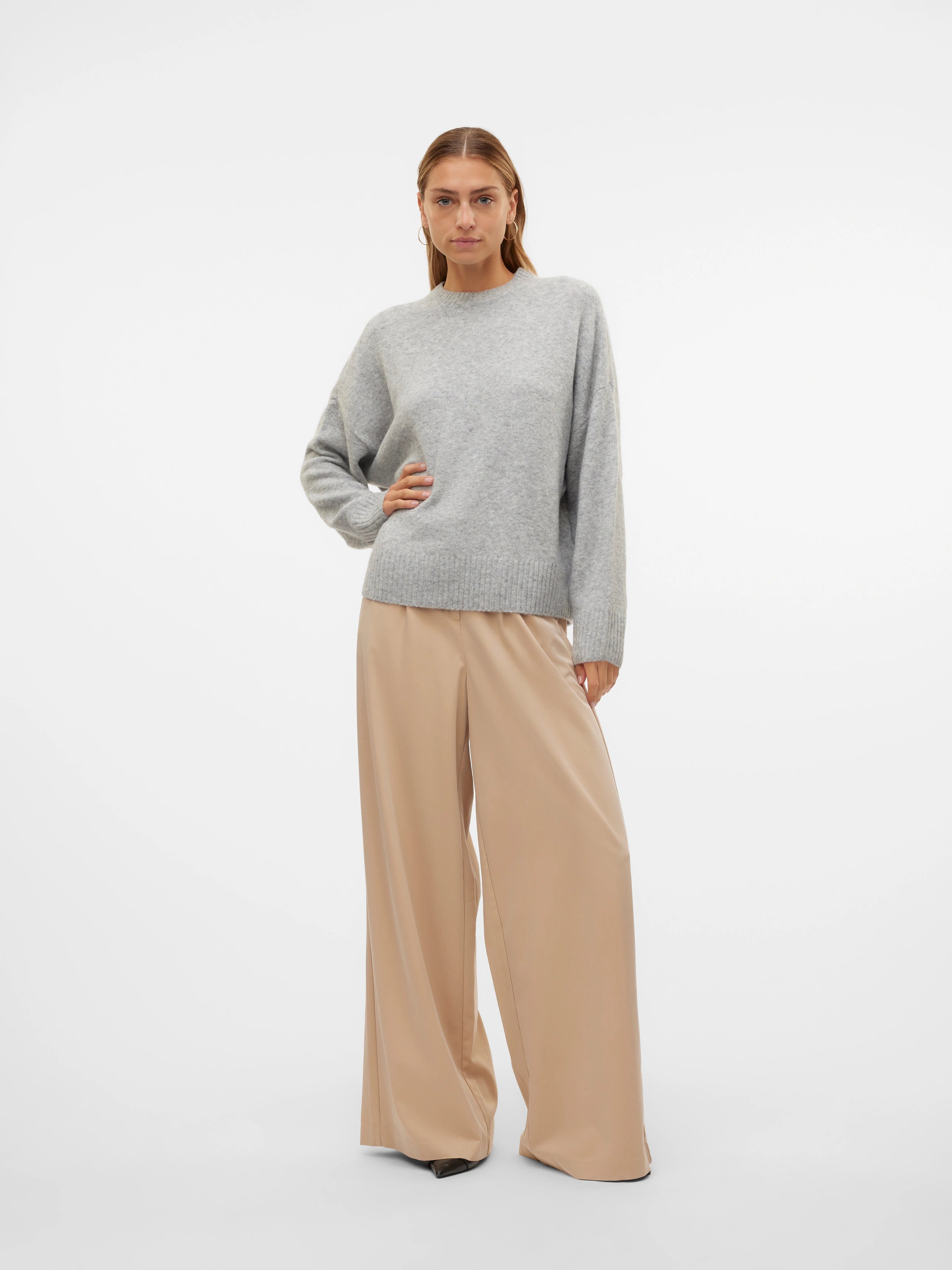 VERO MODA BOOM LS O-NECK PULLOVER
