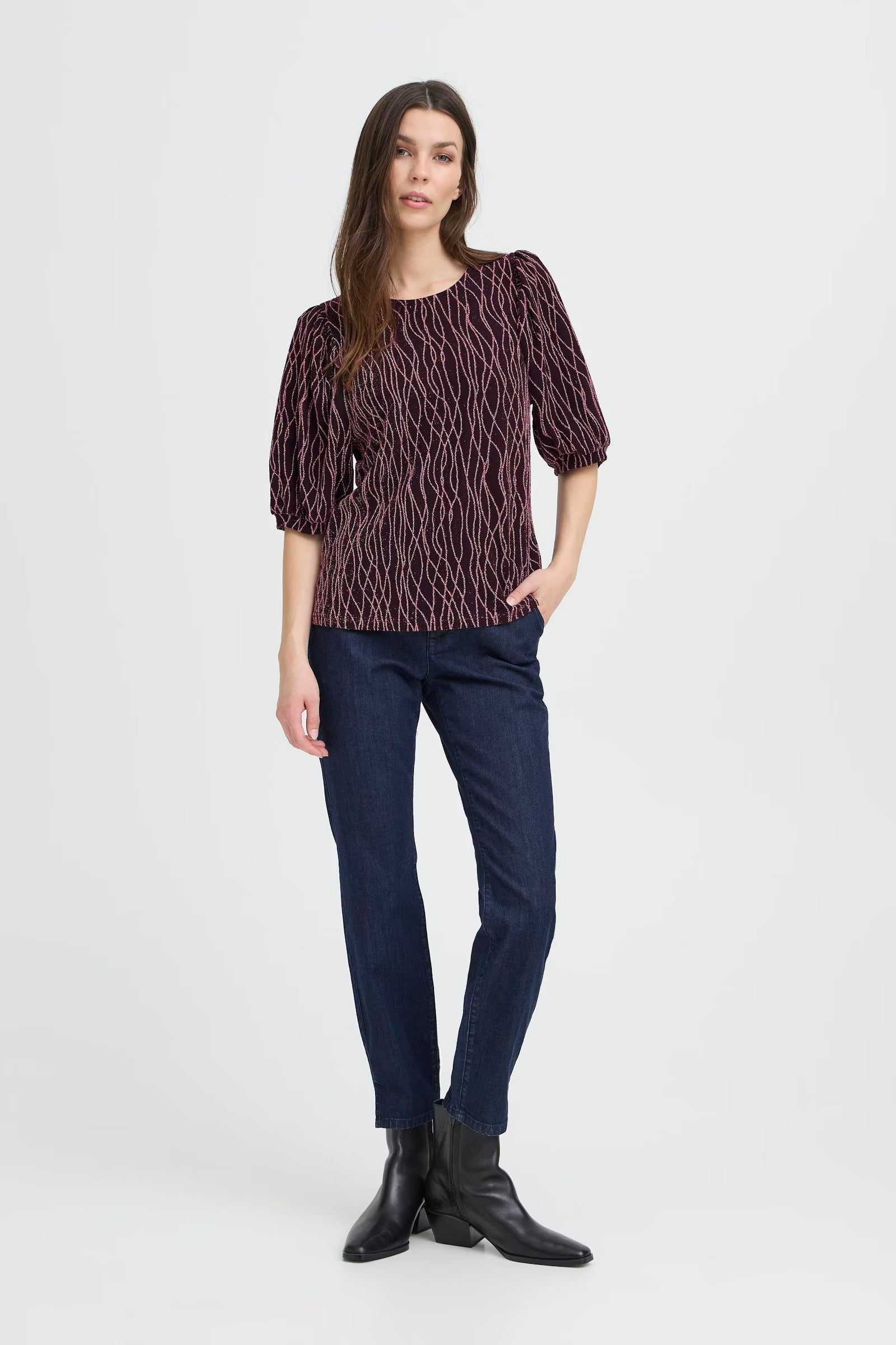 PULZ JEANS THEA SS BLOUSE