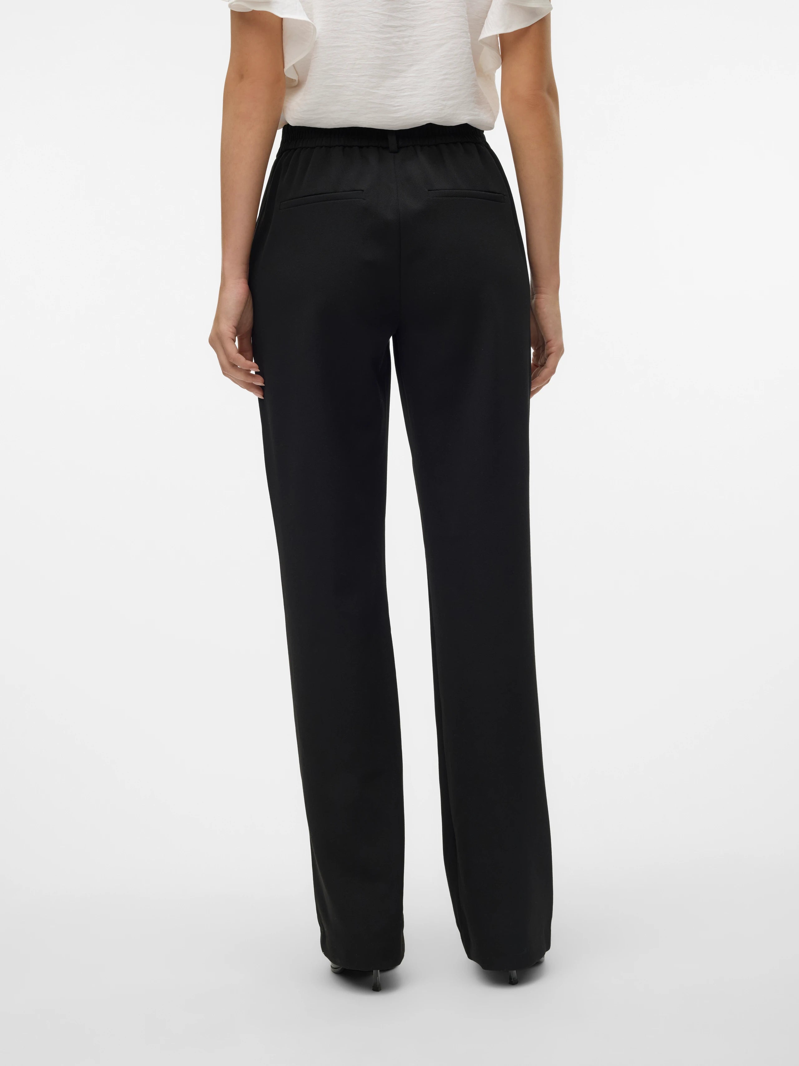 VERO MODA MAYA MW STRAIGHT SOLID PANT