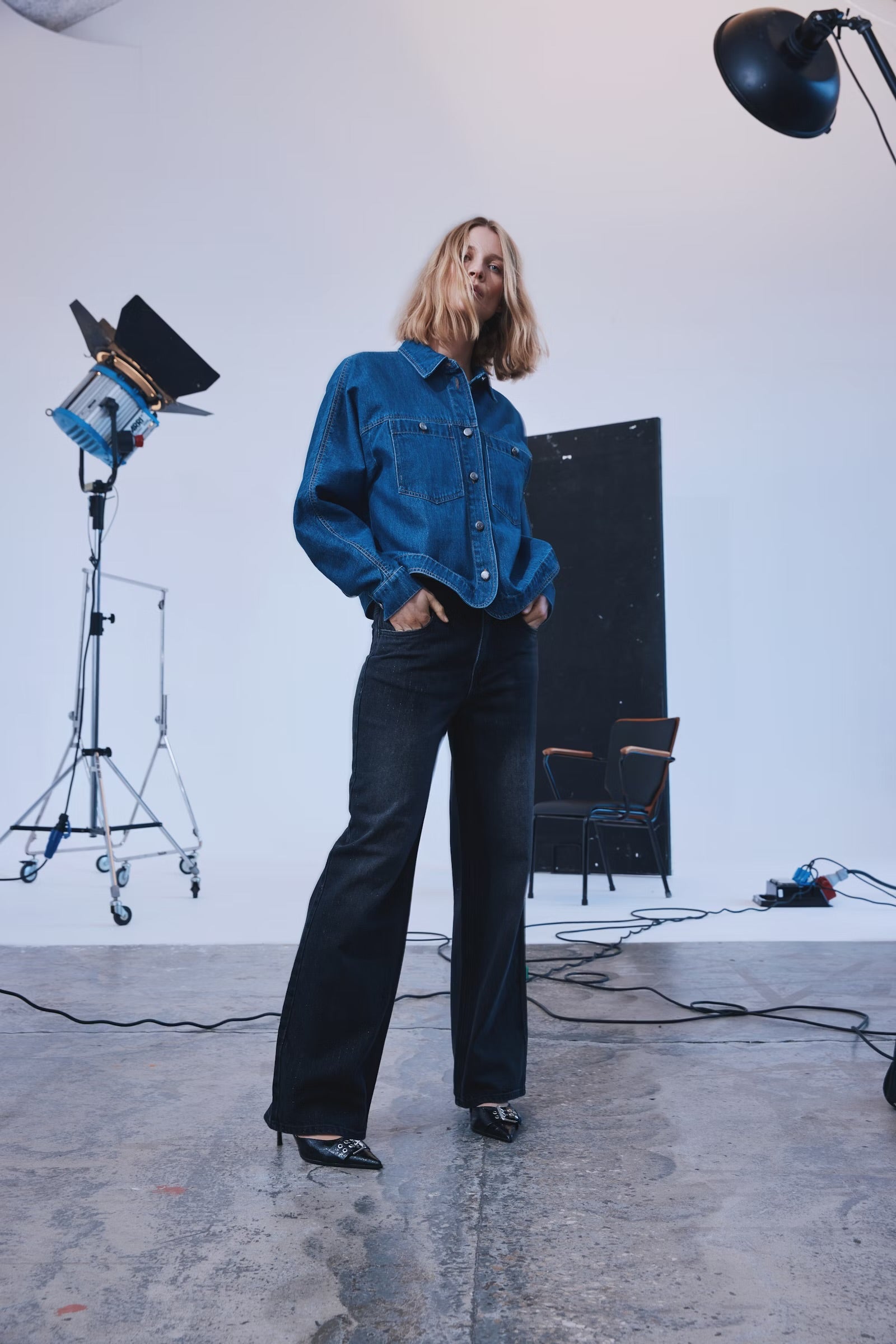 PULZ JEANS VEGA UHW JEANS WIDE LEG