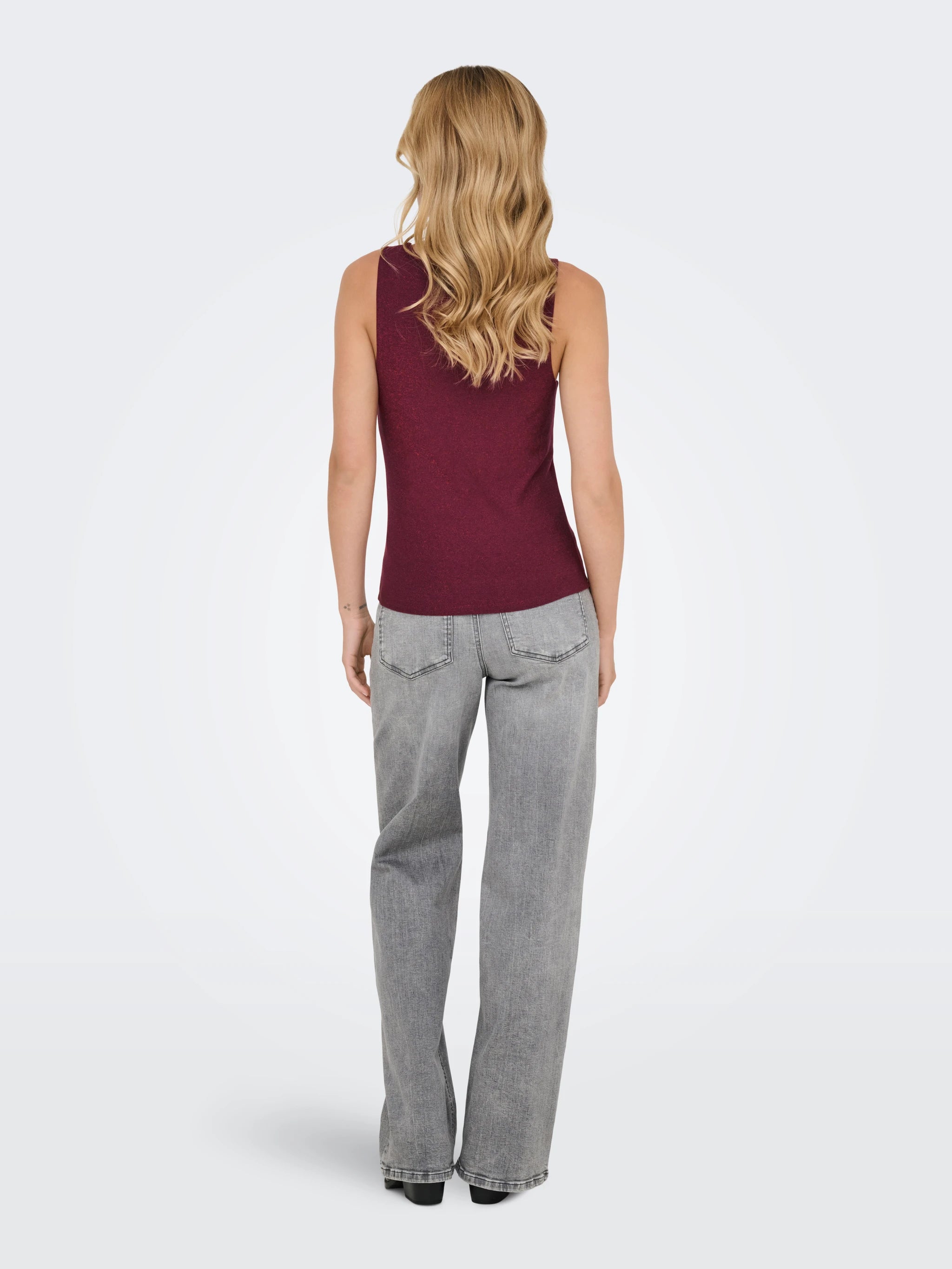 ONLY EA GLITTER S/L 2-WAYS TOP