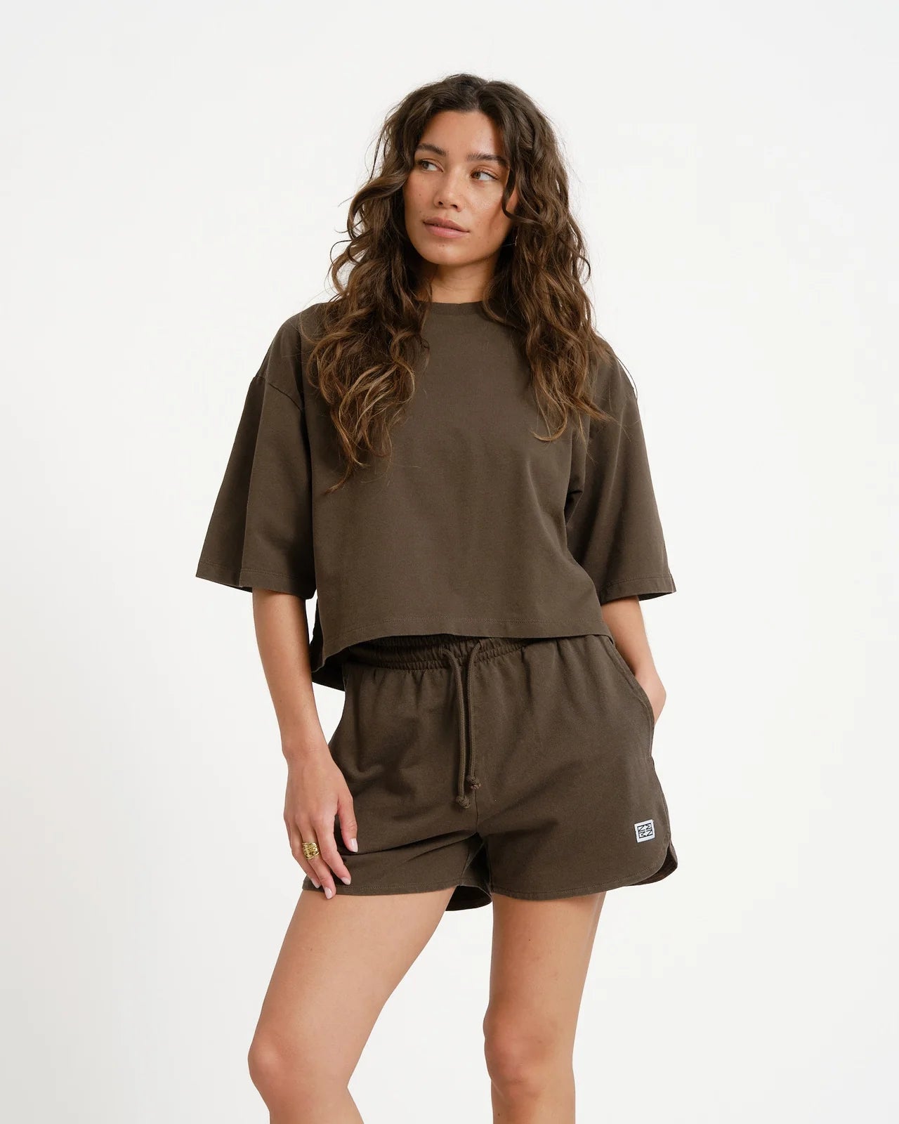 NOISY MAY ALANI BOXY CROPPED TOP