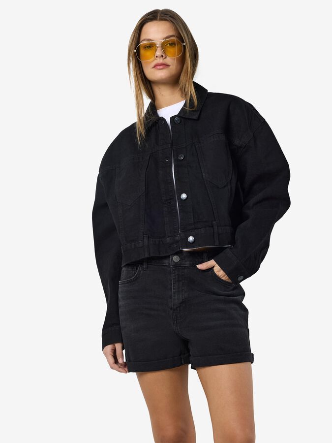 NOISY MAY RONJA L/S CROP DNM JACKET