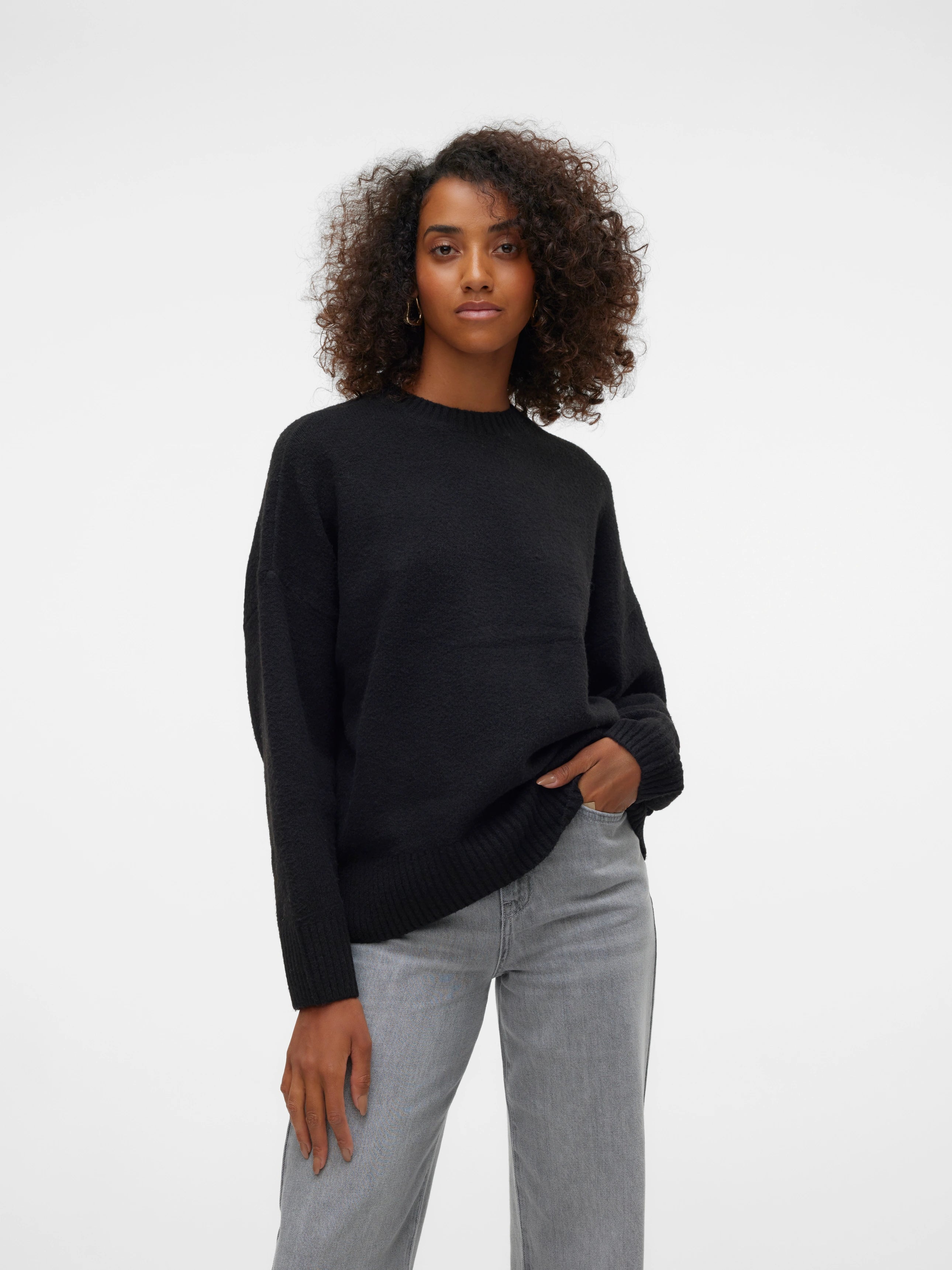 VERO MODA BOOM LS O-NECK PULLOVER
