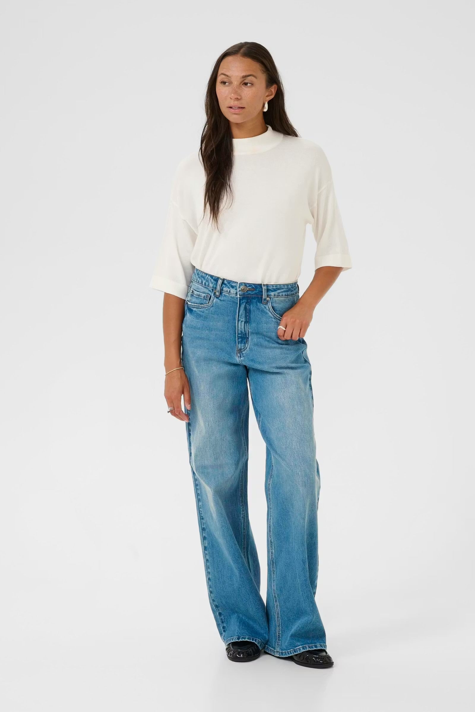 KAFFE MEADOW HW REG FIT JEANS