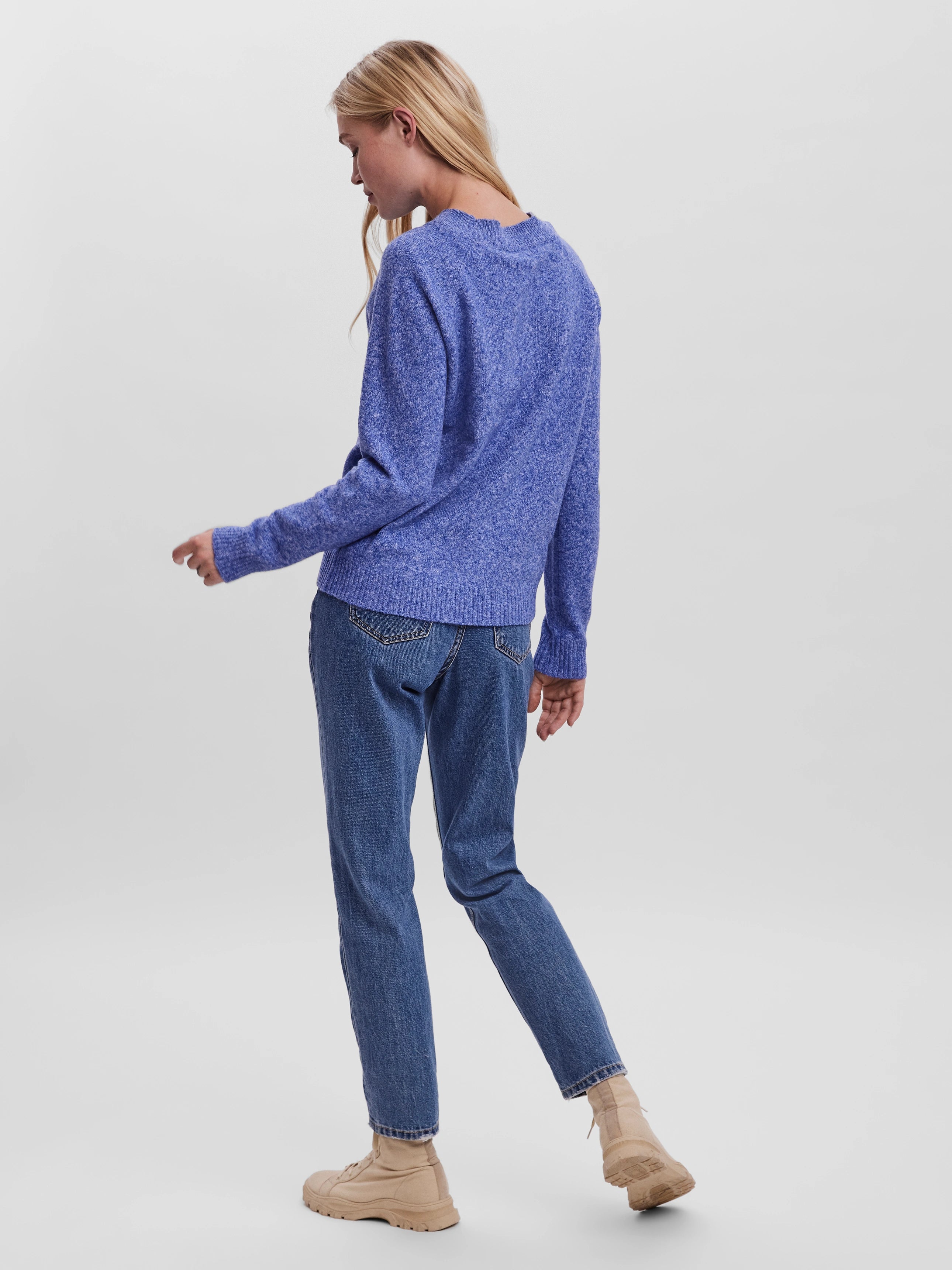 VERO MODA DOFFY LS O-NECK BLOUSE
