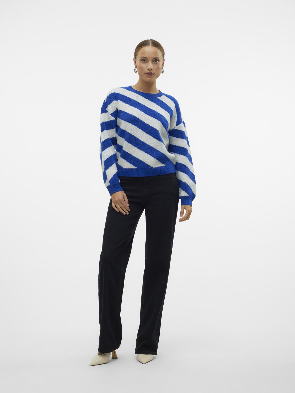 VERO MODA LARA LS O-NECK PULLOVER BOO REP
