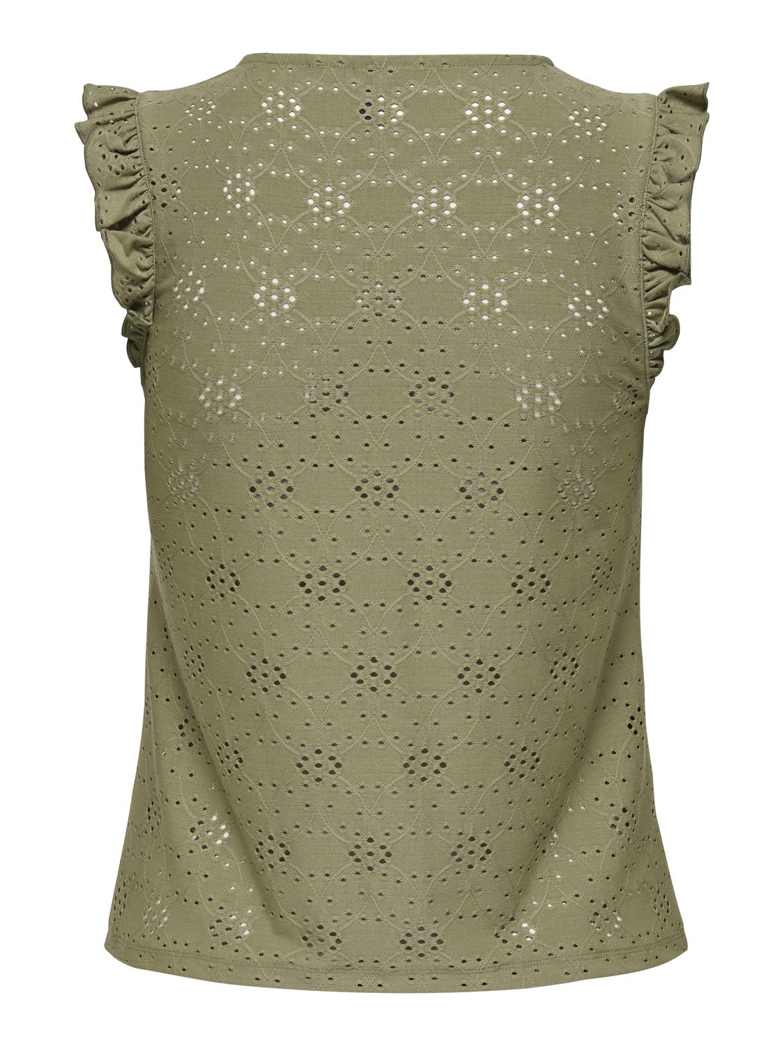 ONLY SMILLA S/L FRILL TOP JRS