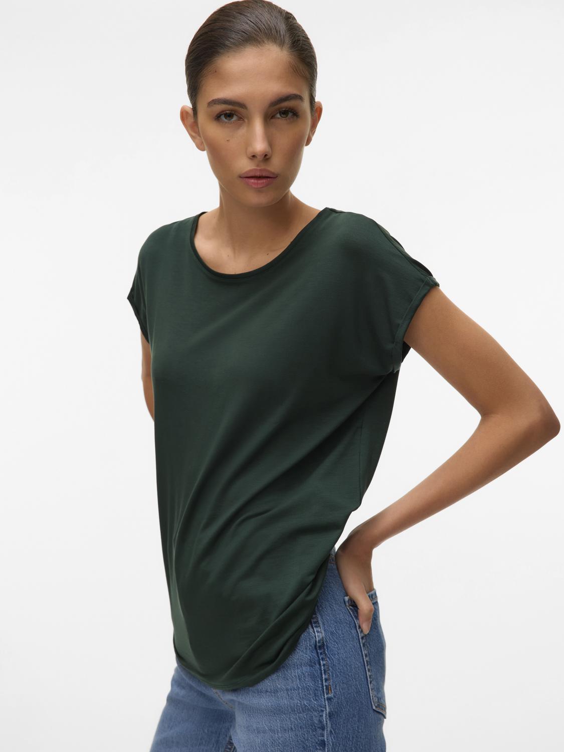 VERO MODA AVA PLAIN SS TOP JRS NOOS