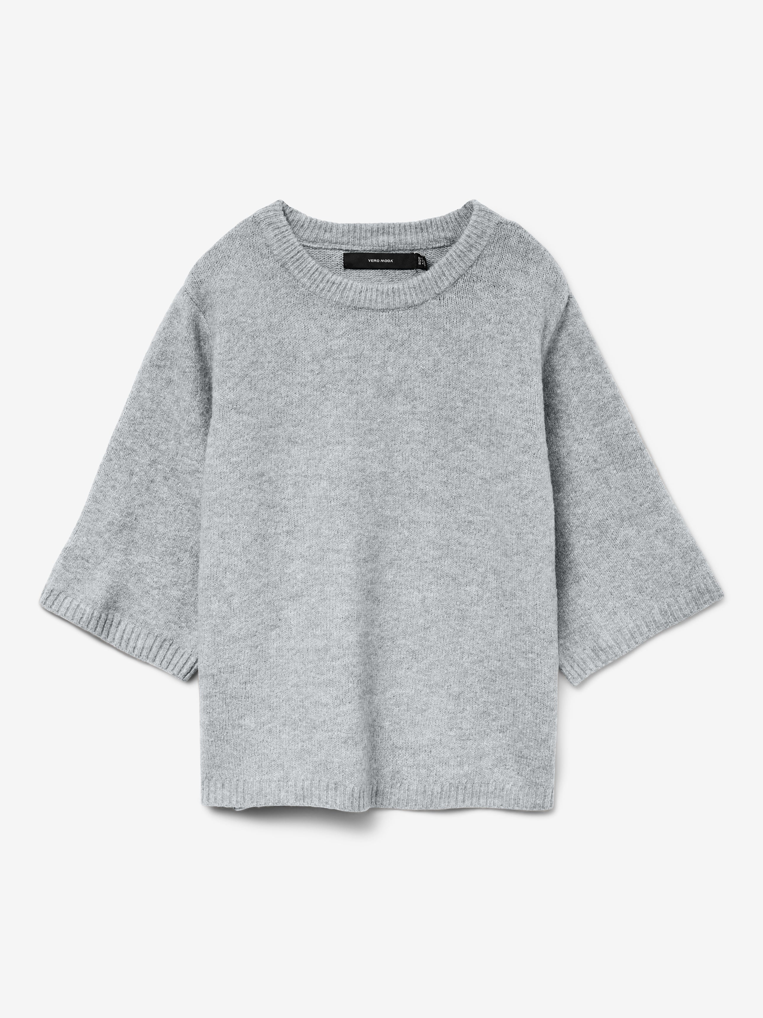 VERO MODA BOOM 2/4 O-NECK OVERSIZE PULLOVER