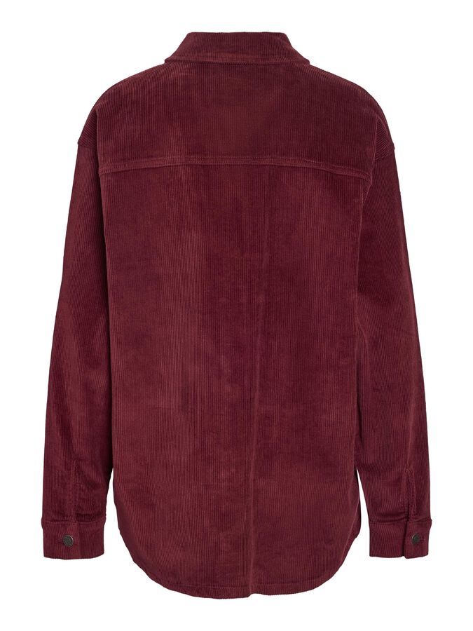 NOISY MAY ALVA LS SHACKET COLORED CORDUROY