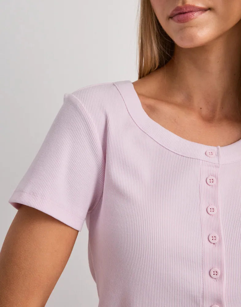 PIECES MAY SS CARDIGAN TOP