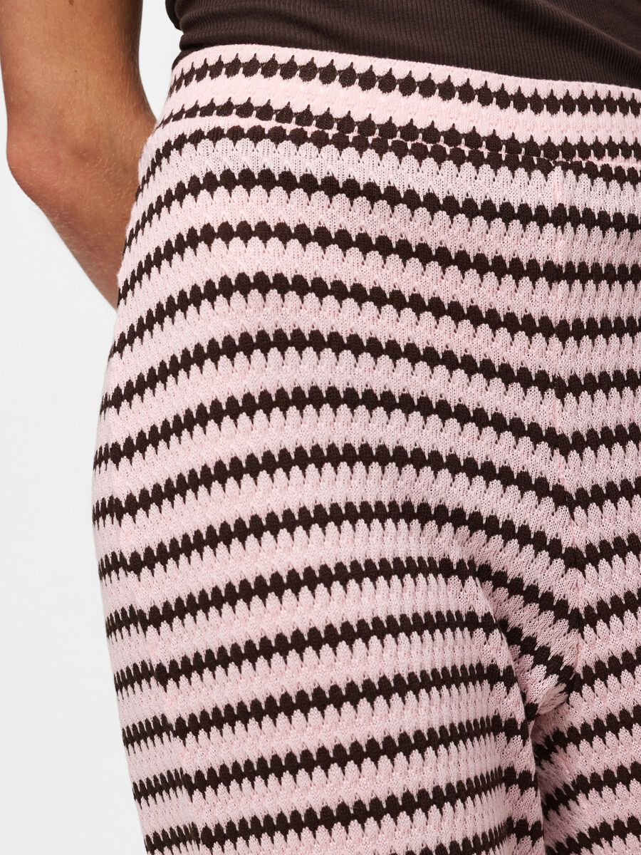 PIECES JEYA HW WIDE KNIT PANT