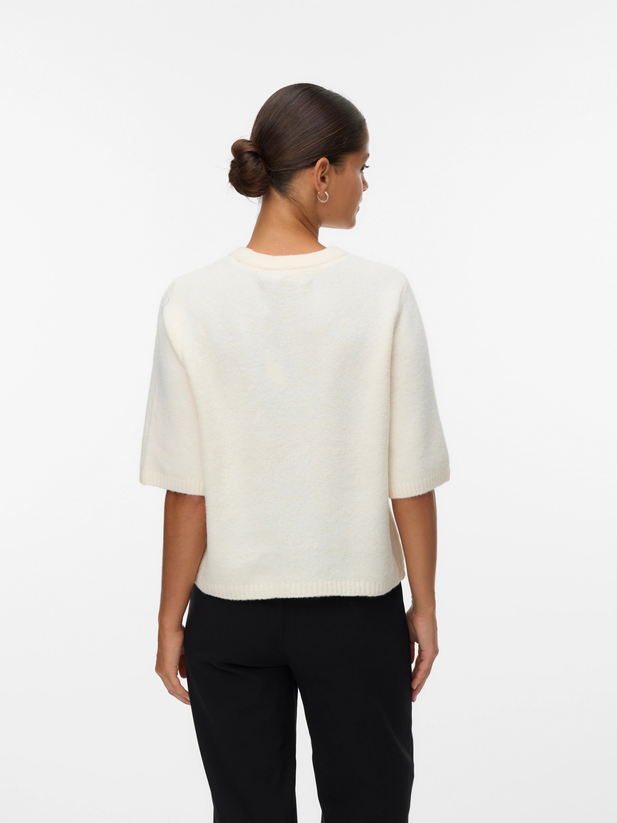 VERO MODA BOOM 2/4 O-NECK OVERSIZE PULLOVER