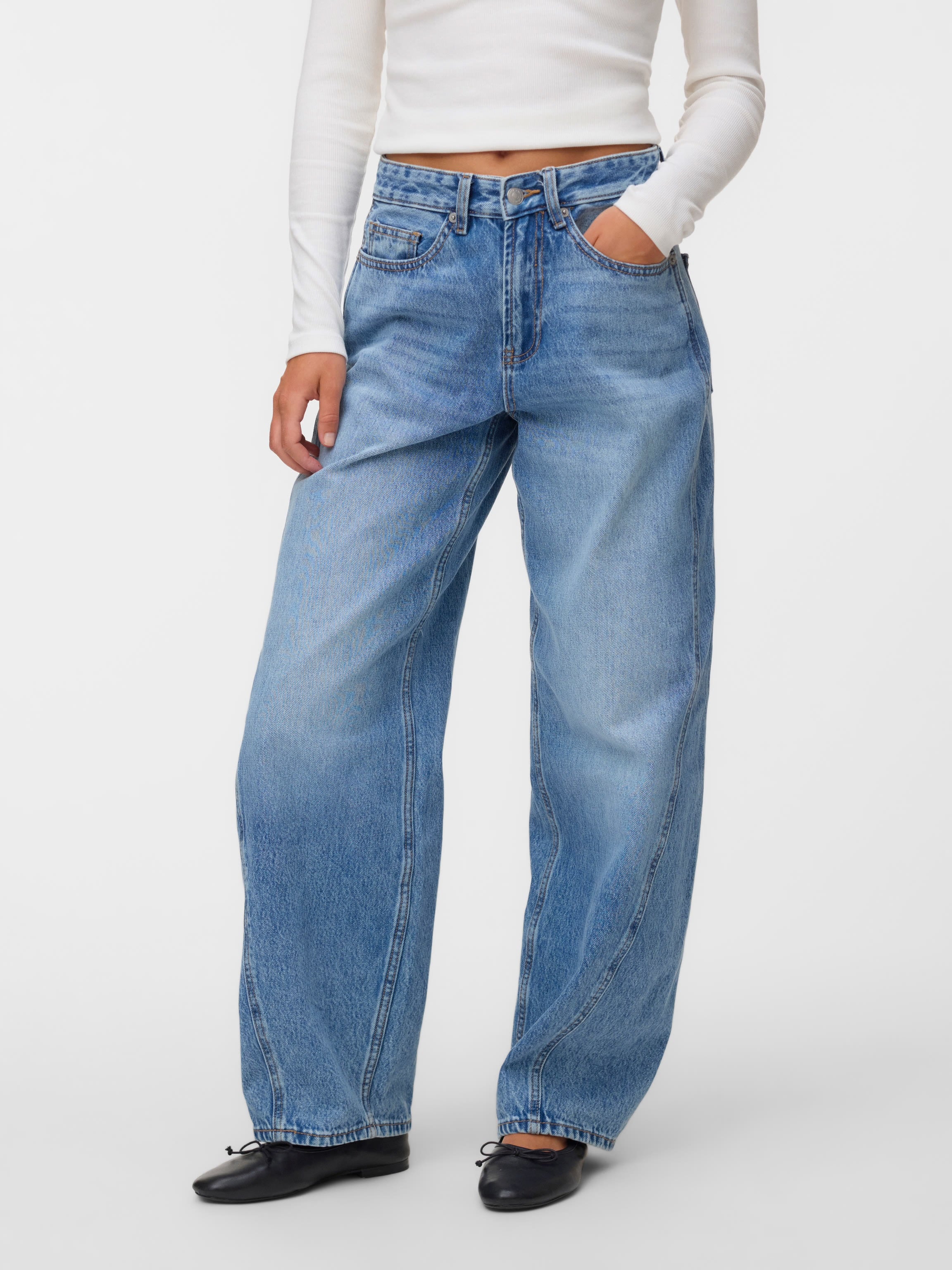 VERO MODA MR BARREL DNM JEANS
