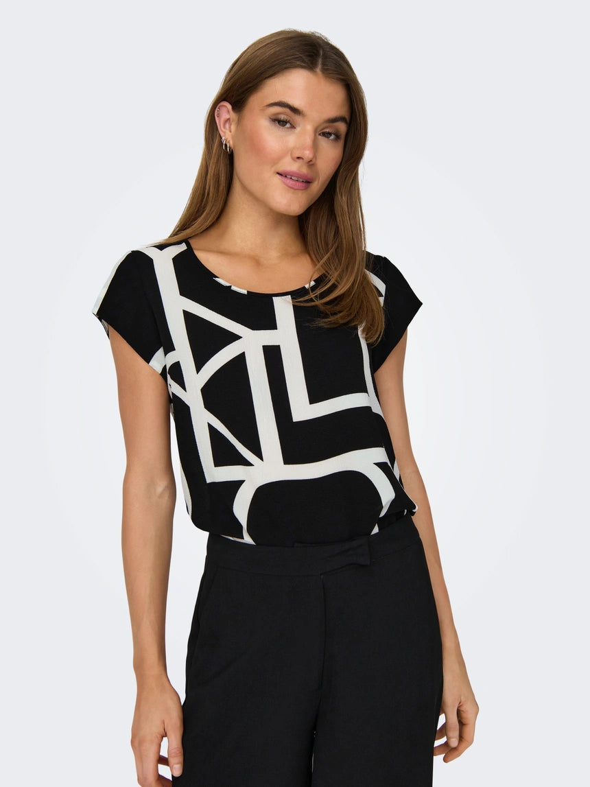 ONLY VIC S/S TOP