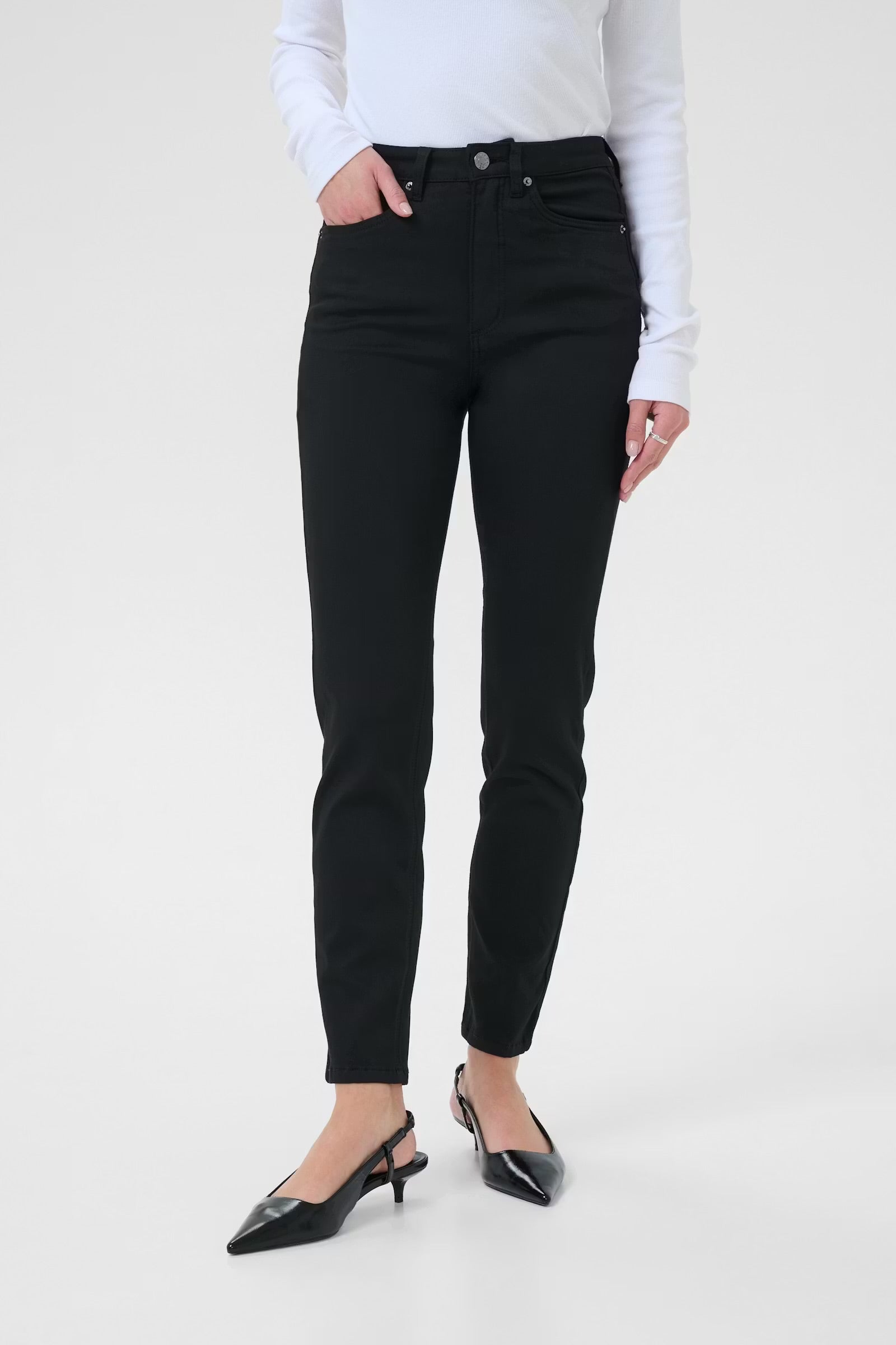 KAFFE WILLOW HW SLIM FIT JEANS