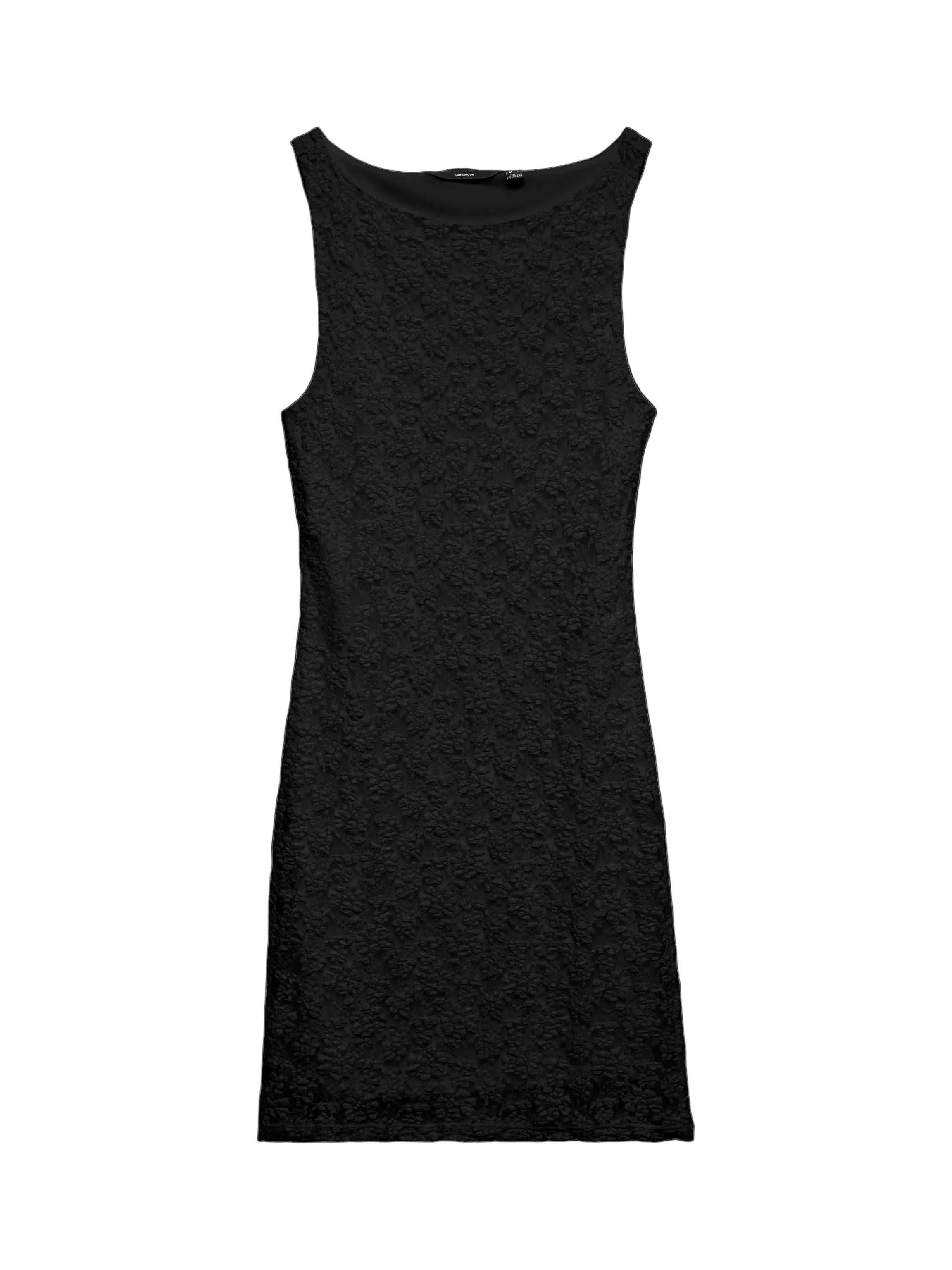 VERO MODA DOLLY SL BOAT NECK SHORT DRESS