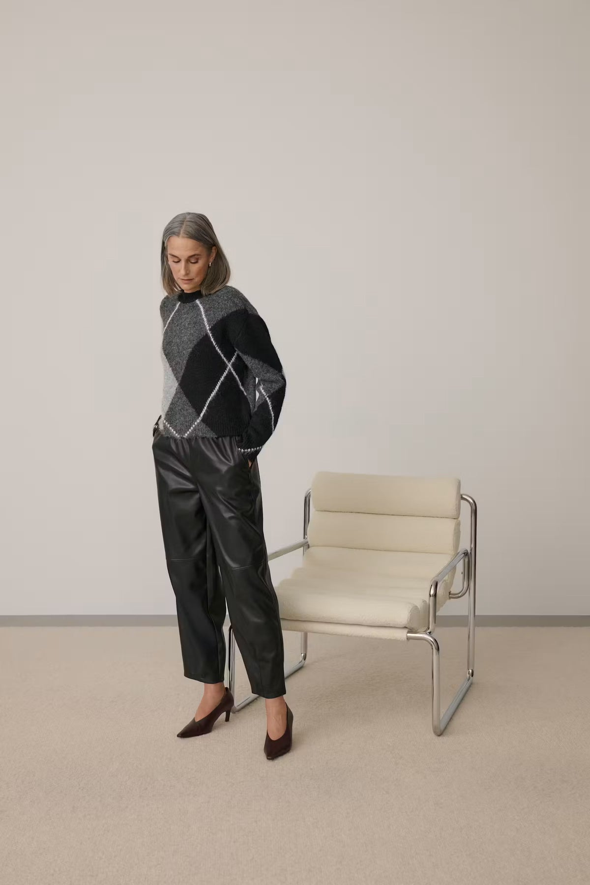 KAFFE ARENSE BARREL PANTS