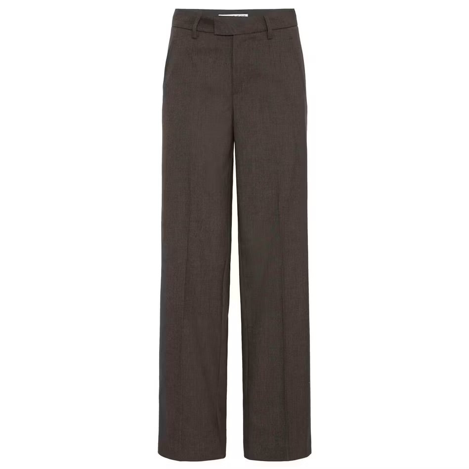 PULZ JEANS BINDY MELANGE HW PANT WIDE LEG