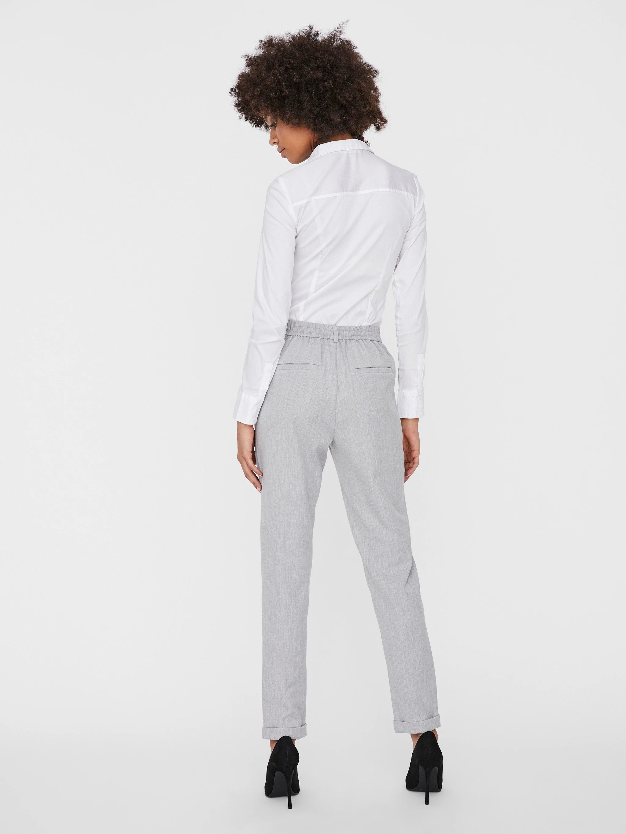 VERO MODA MAYA MW LOOSE SOLID PANT