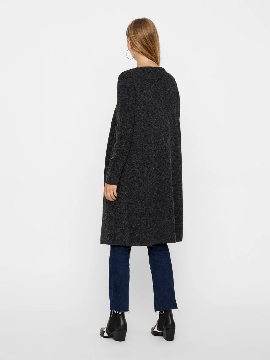 VERO MODA DOFFY LS LONG OPEN CARDIGAN