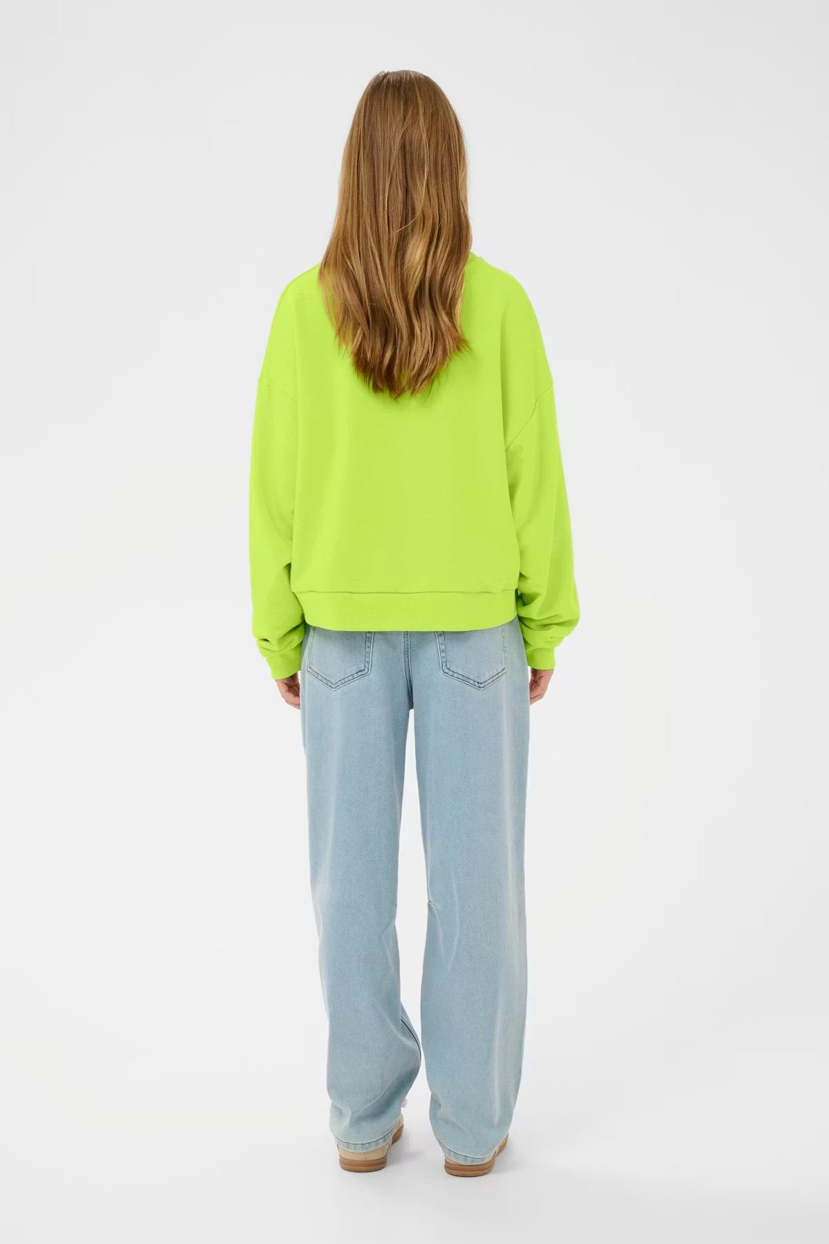 KAFFE LILA SWEATSHIRT