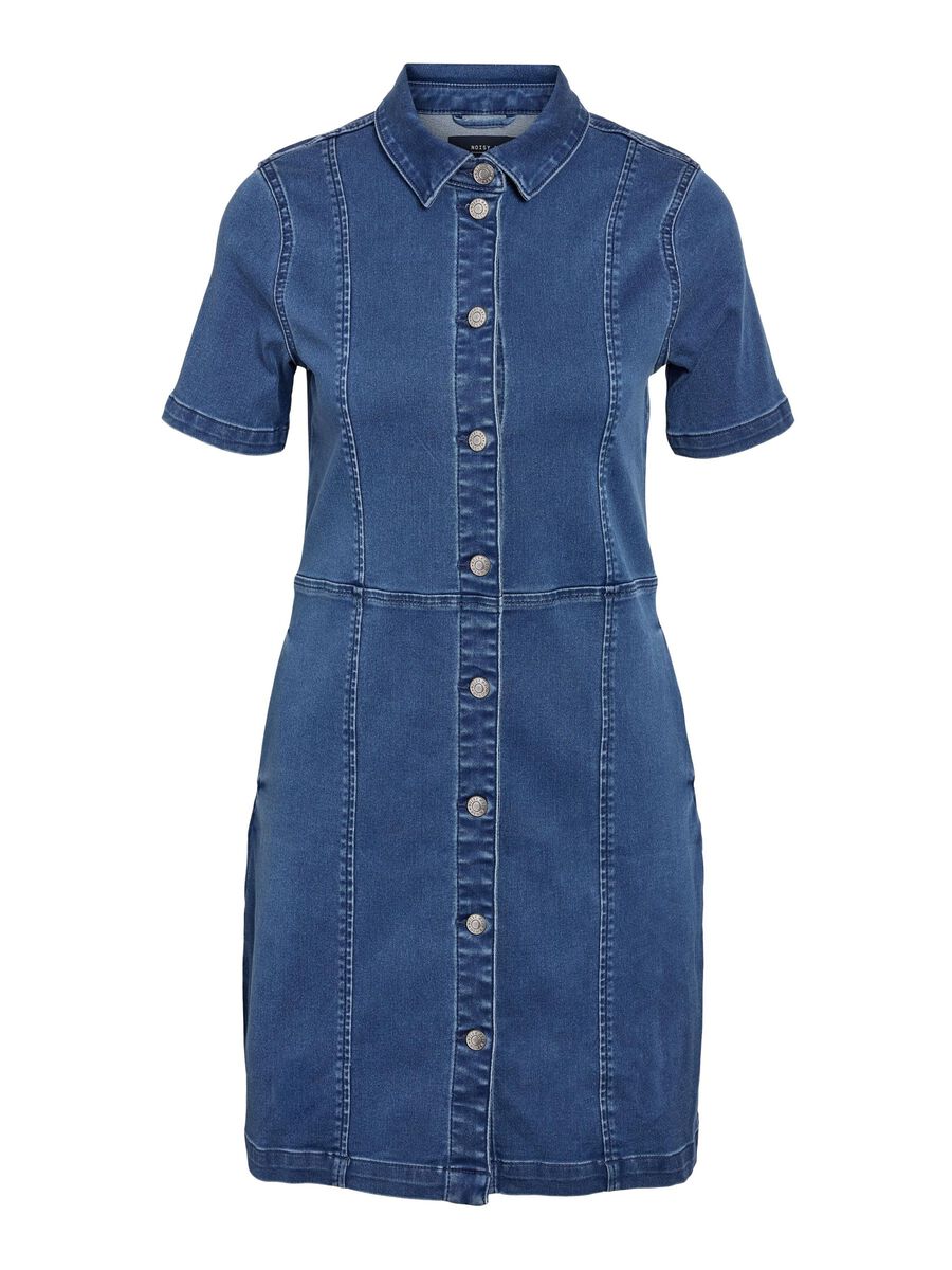 NOISY MAY NISA S/S SLIM DENIM DRESS