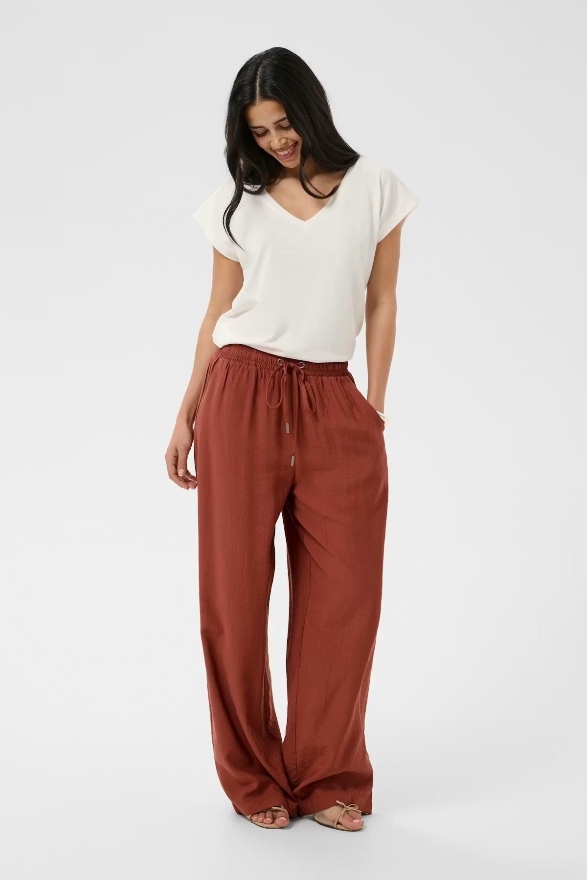 KAFFE EMILY WIDE PANTS