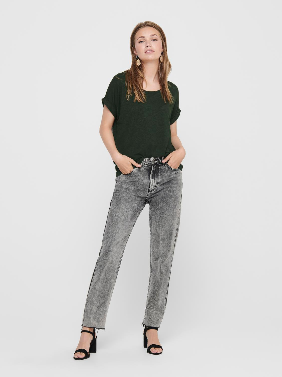 ONLY MOSTER SS O-NECK TOP