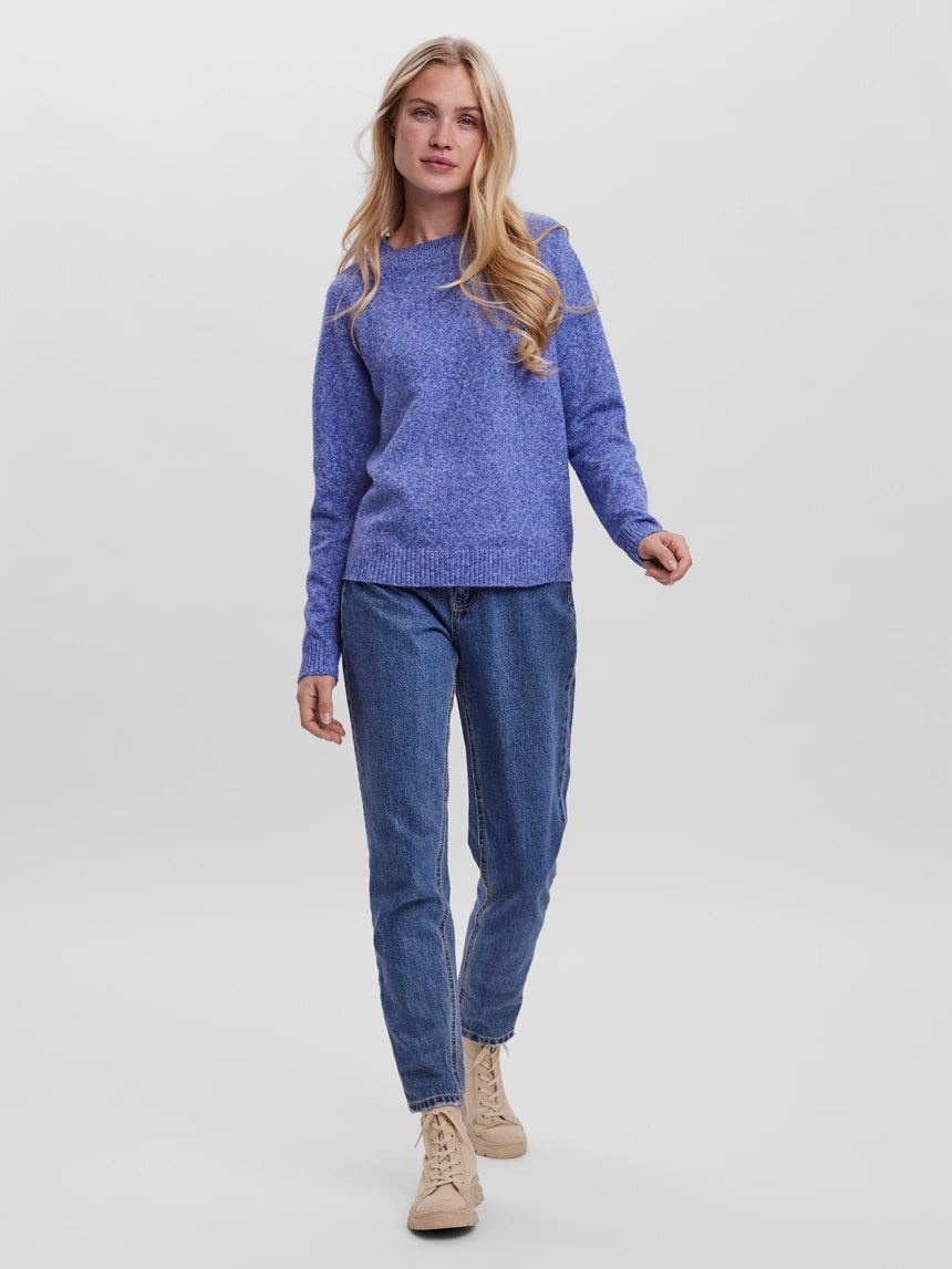VERO MODA DOFFY LS O-NECK BLOUSE